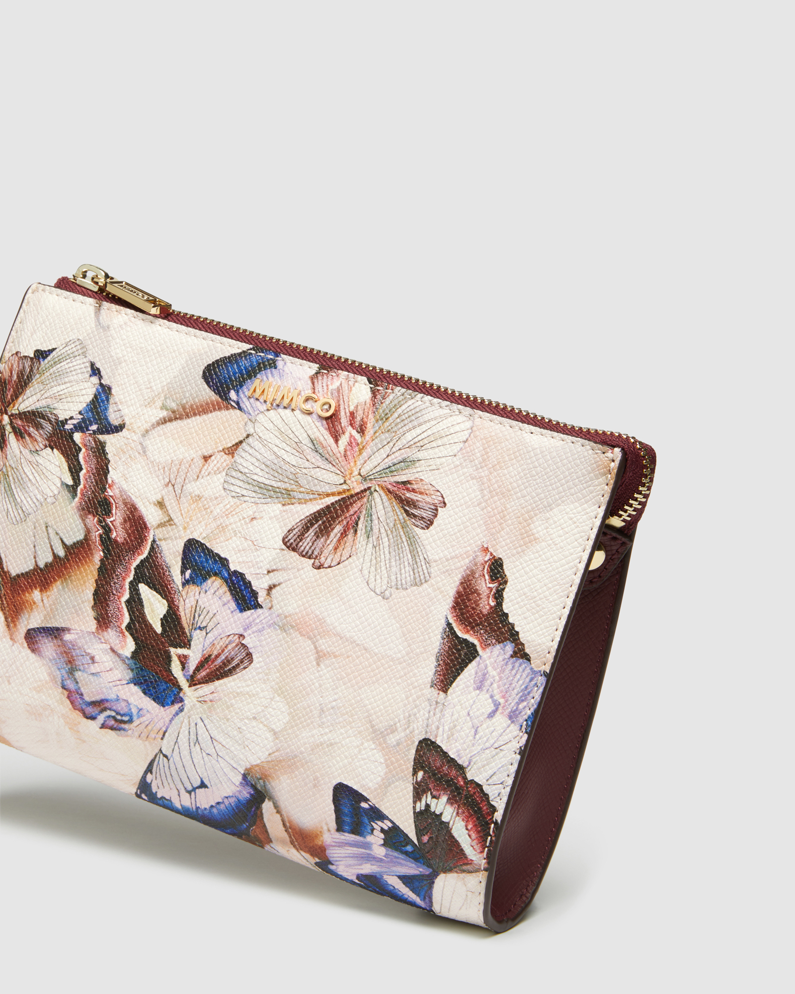 Mimco Classico Zip Medium Pouch