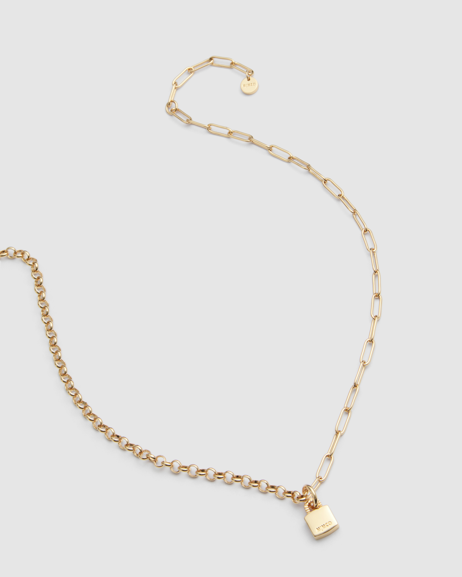 Mimco Lock-it Choker Necklace