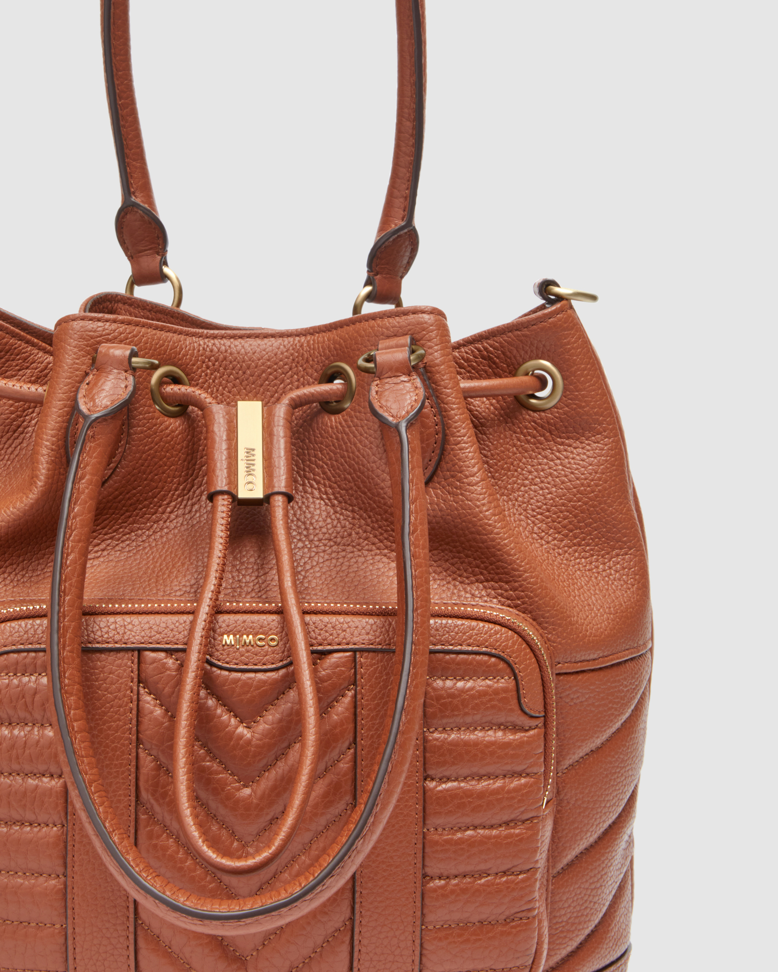 Mimco Envelop Bucket Bag