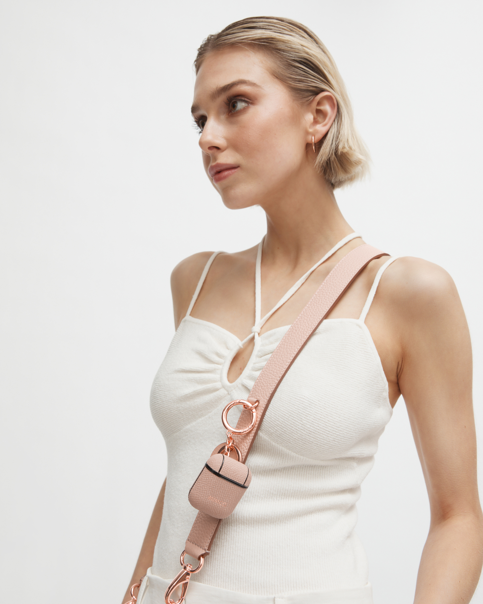 Mimco Mimpod Airpod KeyRing Case