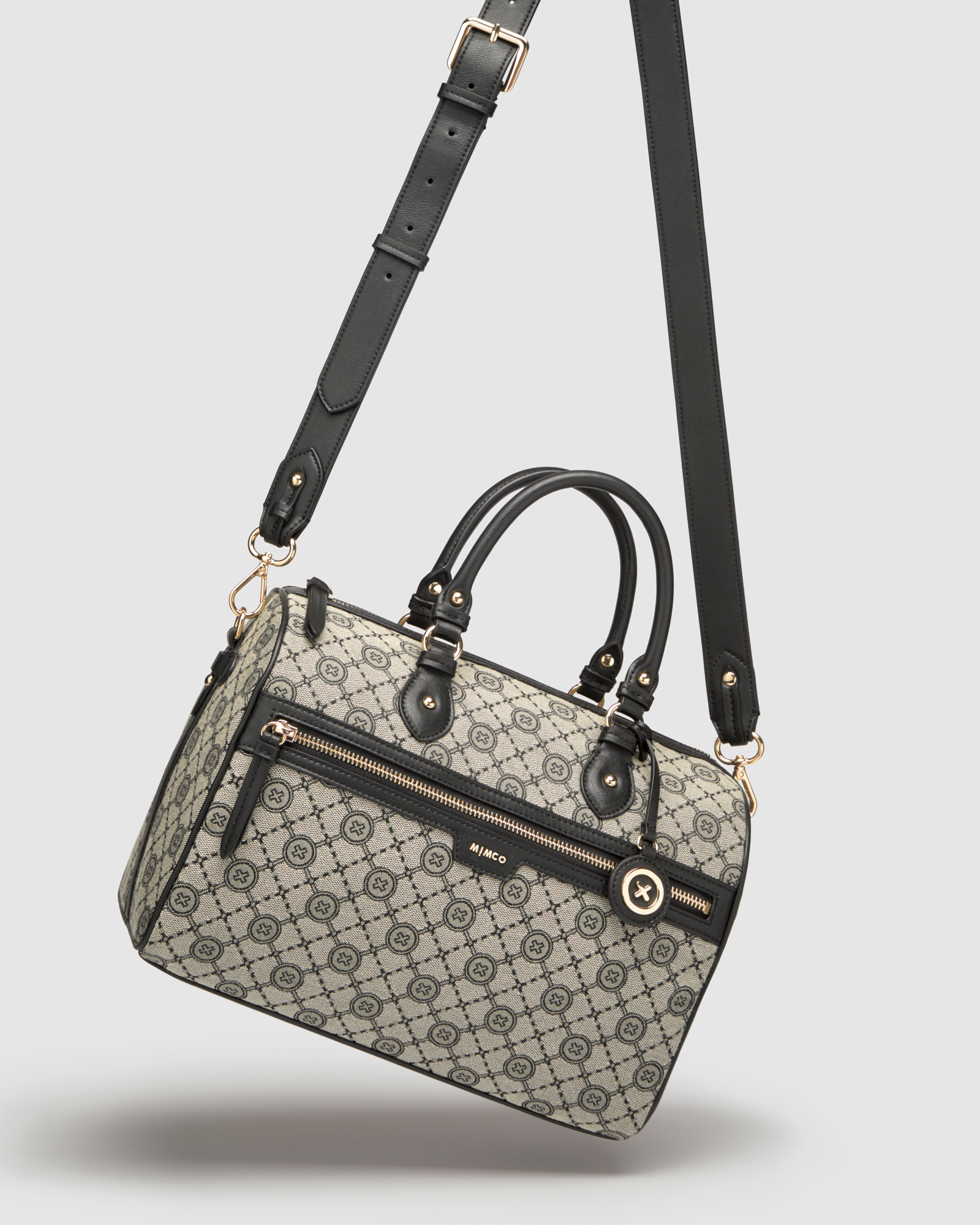 Mimco Mim-gram Bowler Bag