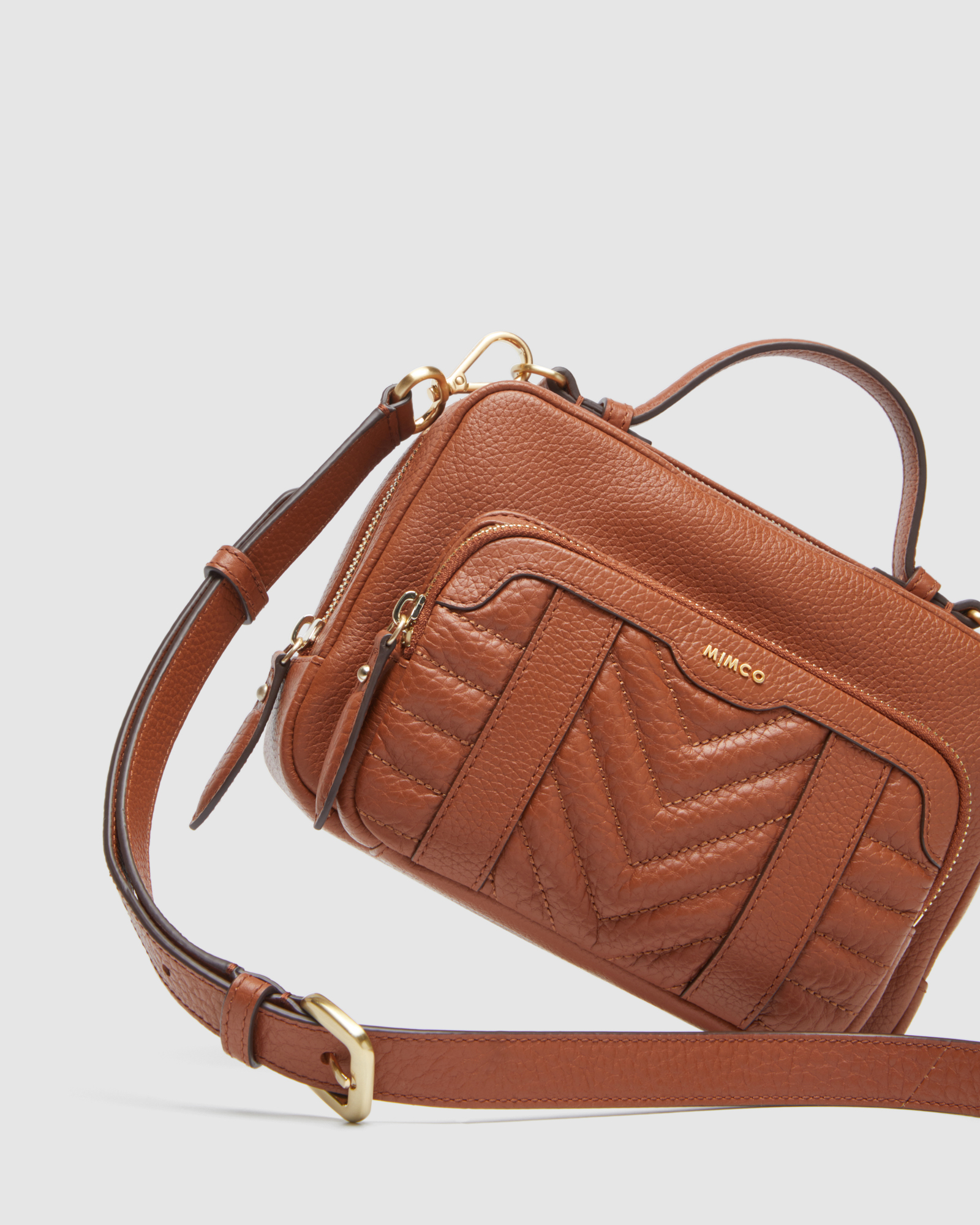 Mimco Envelop Satchel Cross Body Bag