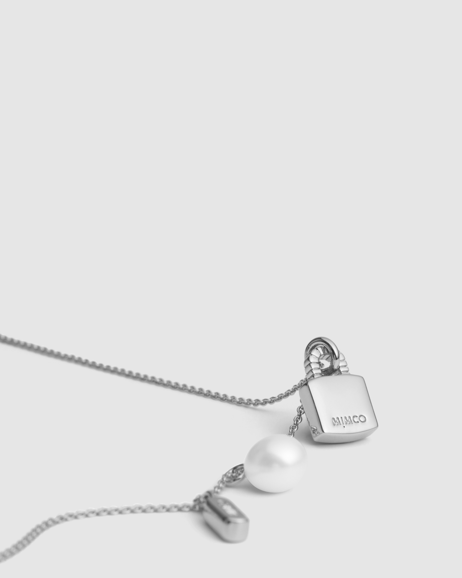 Mimco Lock-it Charm Necklace