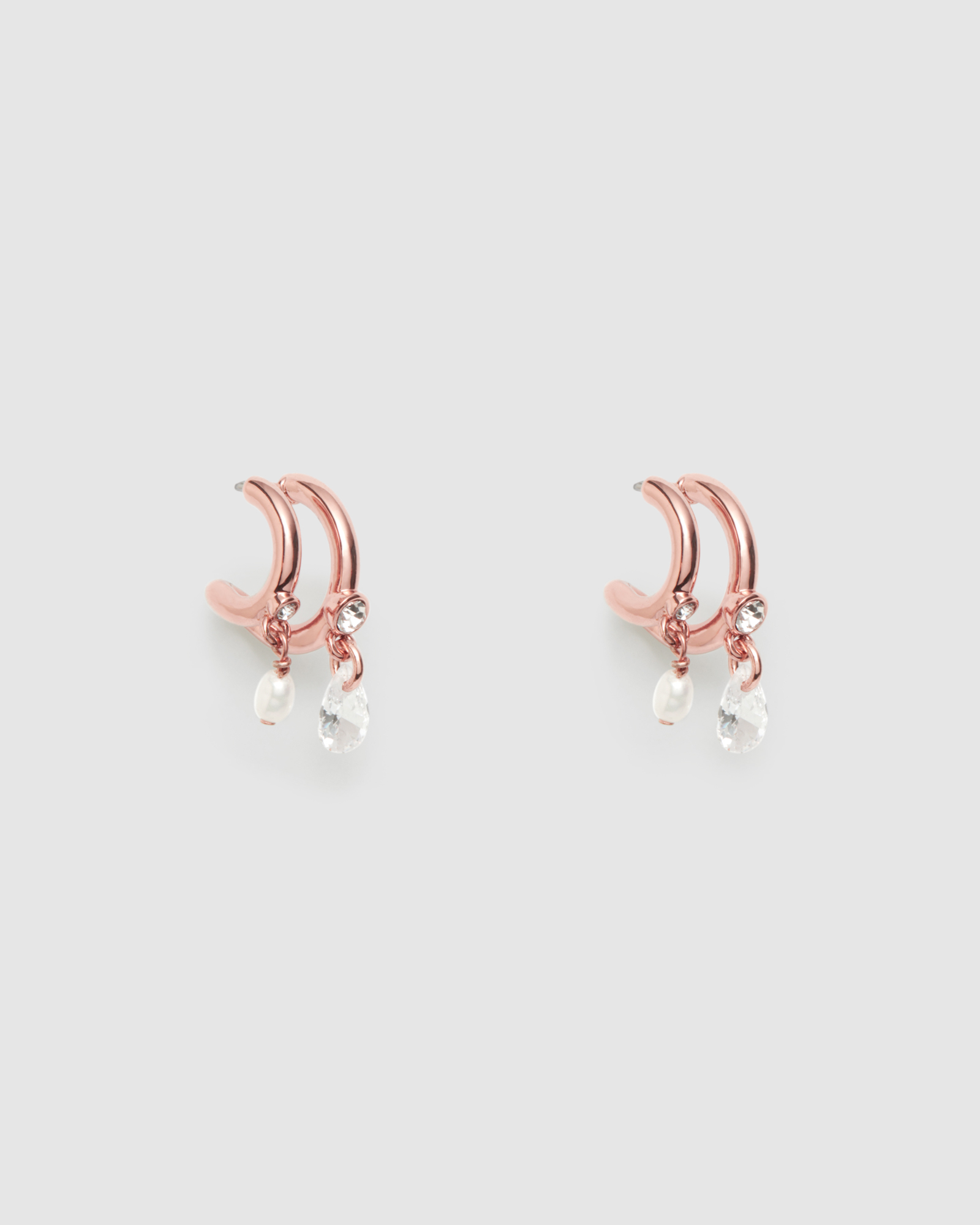 Mimco Emerge Double Hoop EarRings