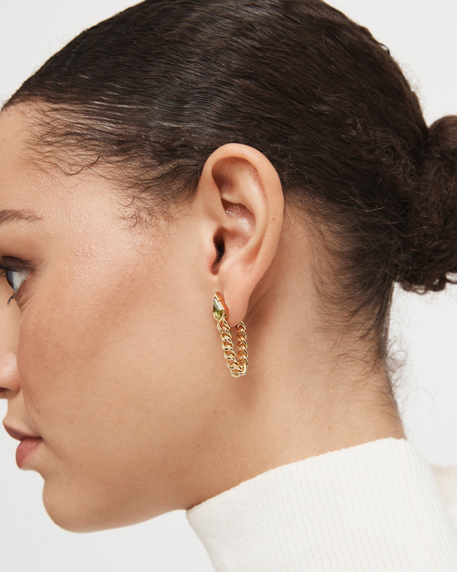 Mimco Frontier Chain Stud EarRings