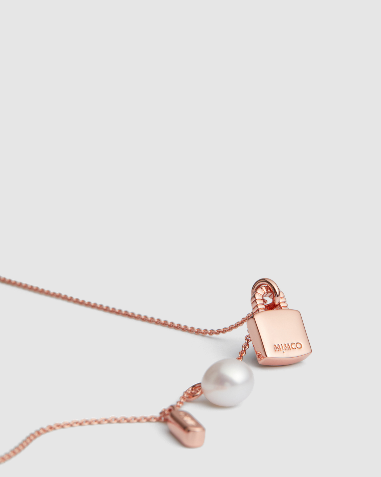 Mimco Lock-it Charm Necklace