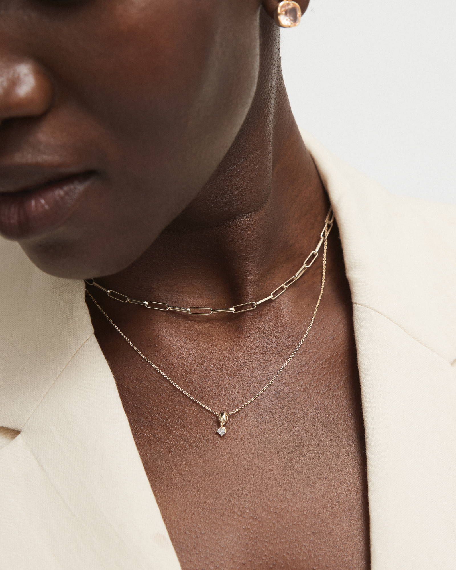 Mimco Shimmer Sterling Silver Necklace