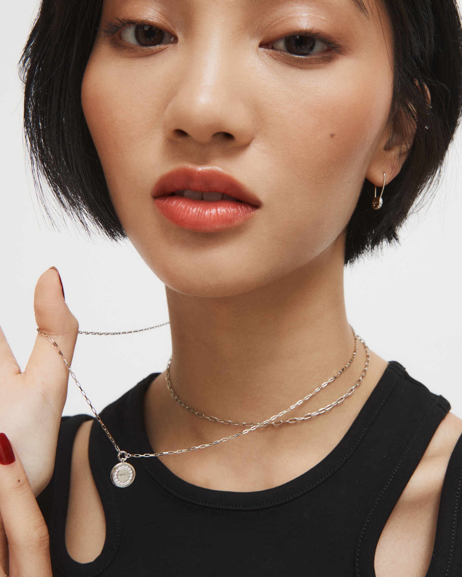 Mimco Clique Sterling Silver Necklace