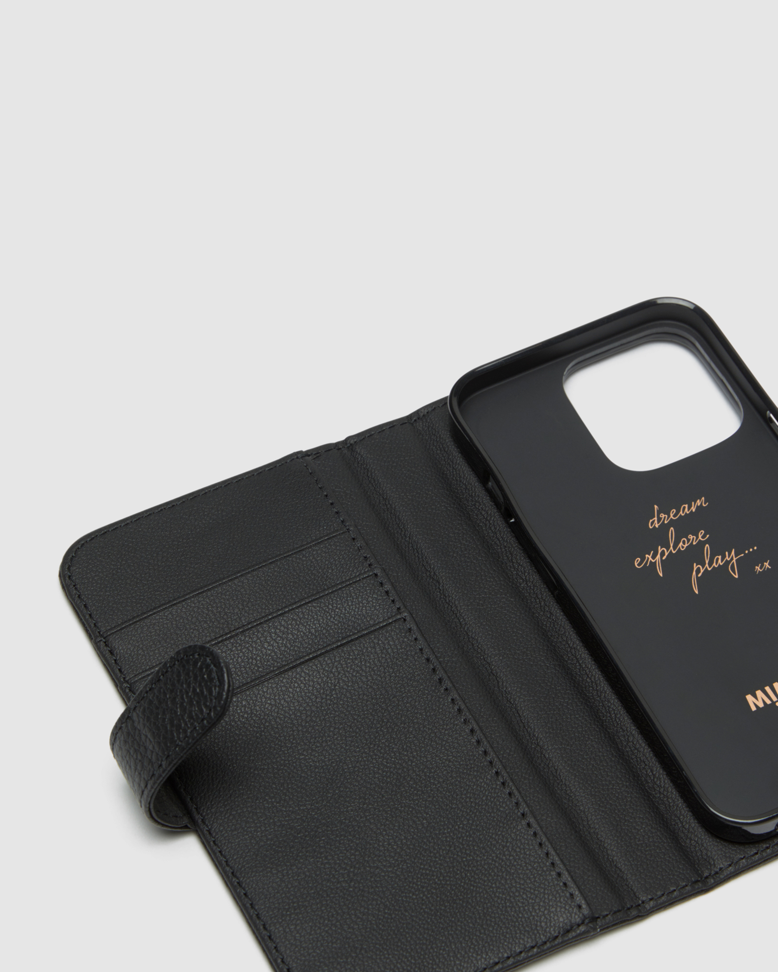 Mimco Classico Flip Case For Iphone 13-13 Pro