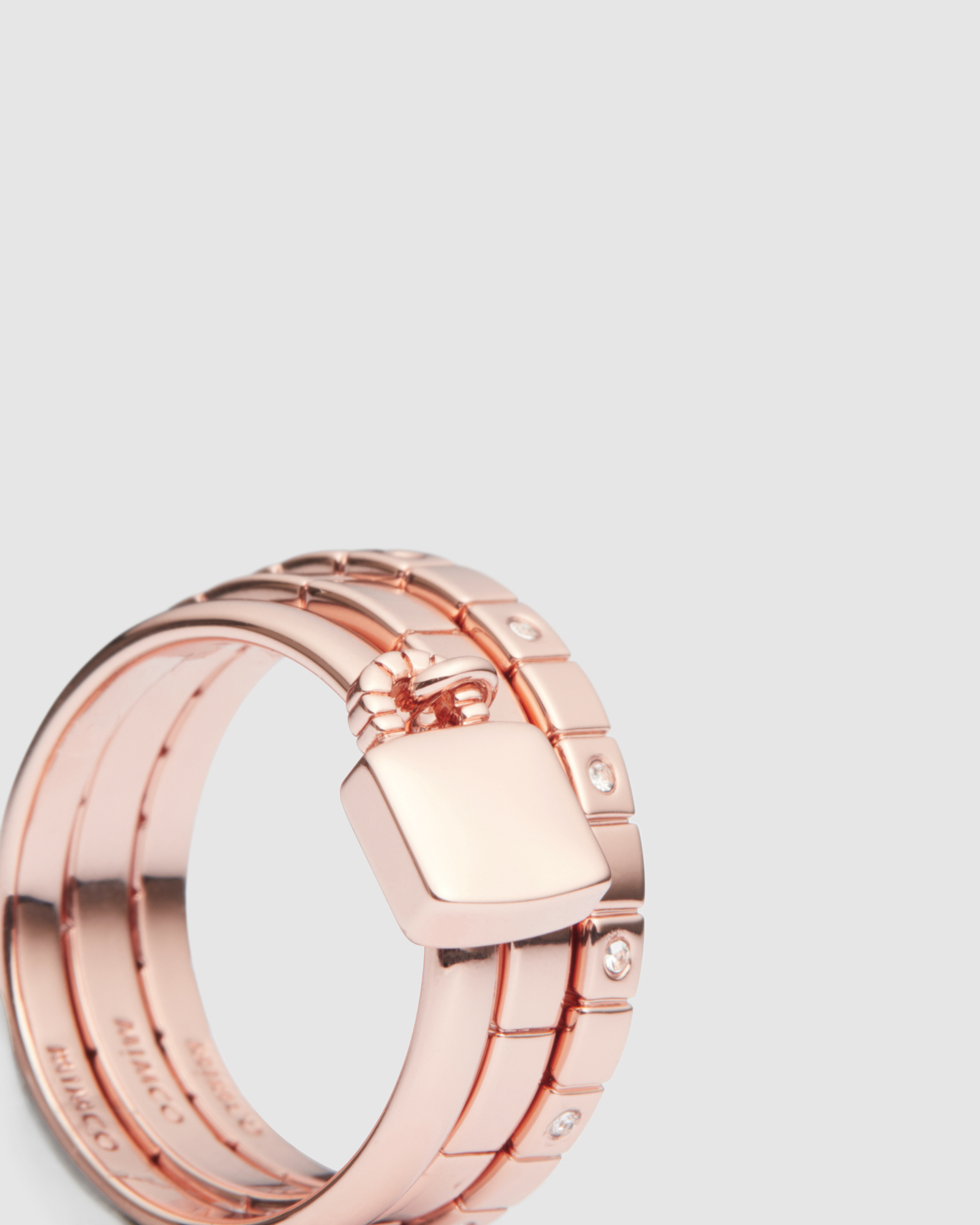 Mimco Lock-it Ring Stack