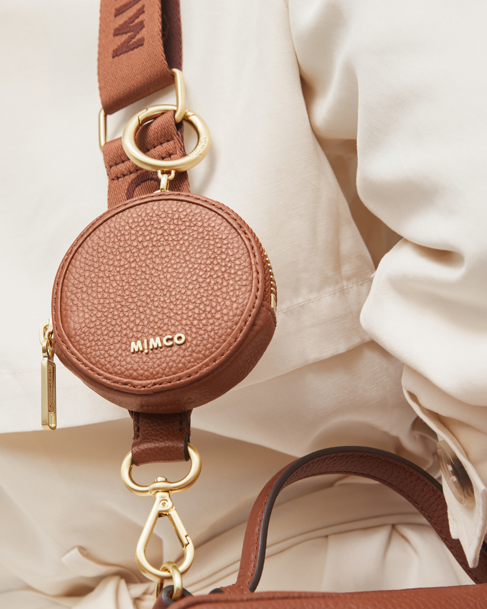 Mimco Envelop Coin Charm KeyRing