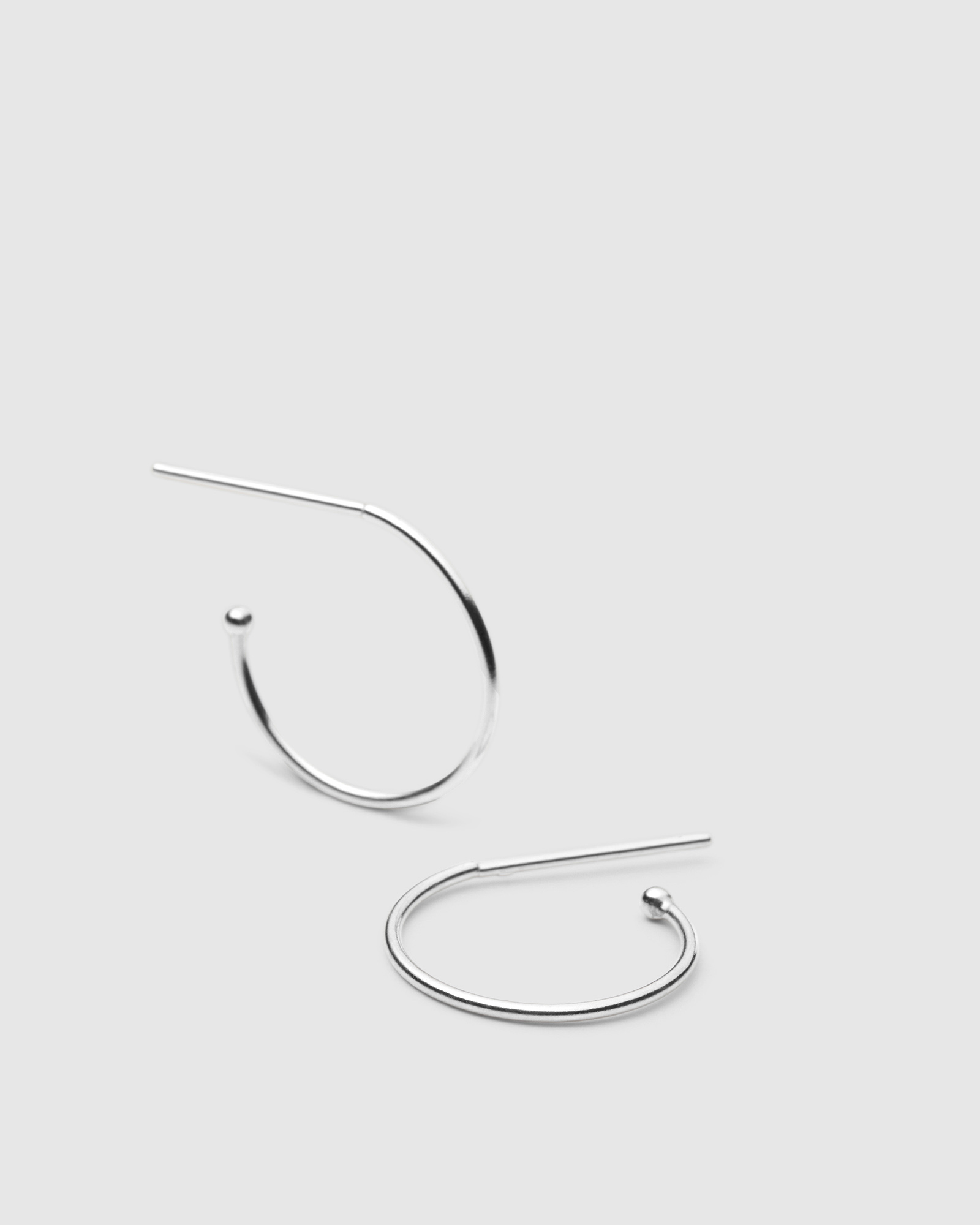 Mimco Era Sterling Silver Hoop EarRings