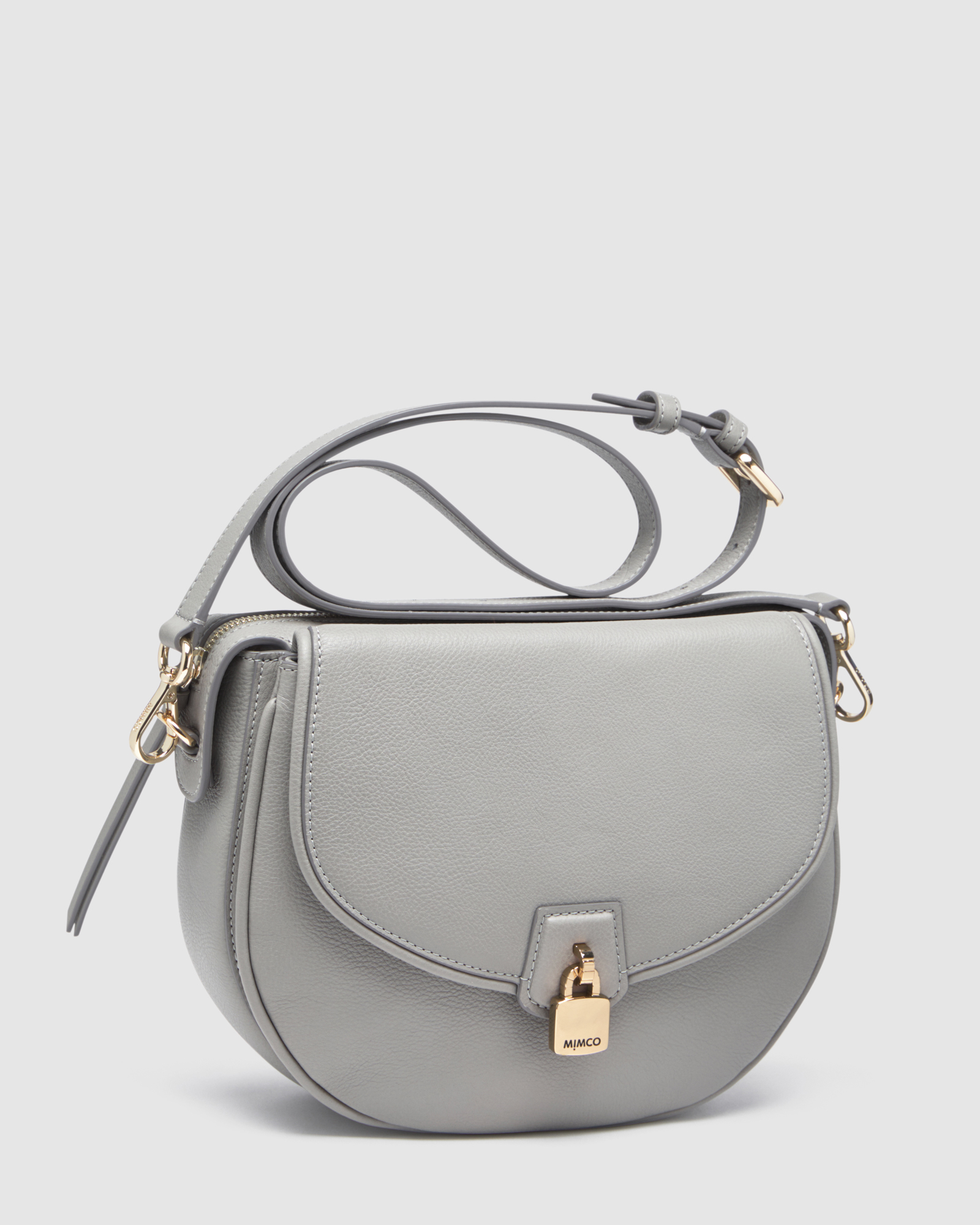 Mimco Lock-it Saddle Cross Body Bag