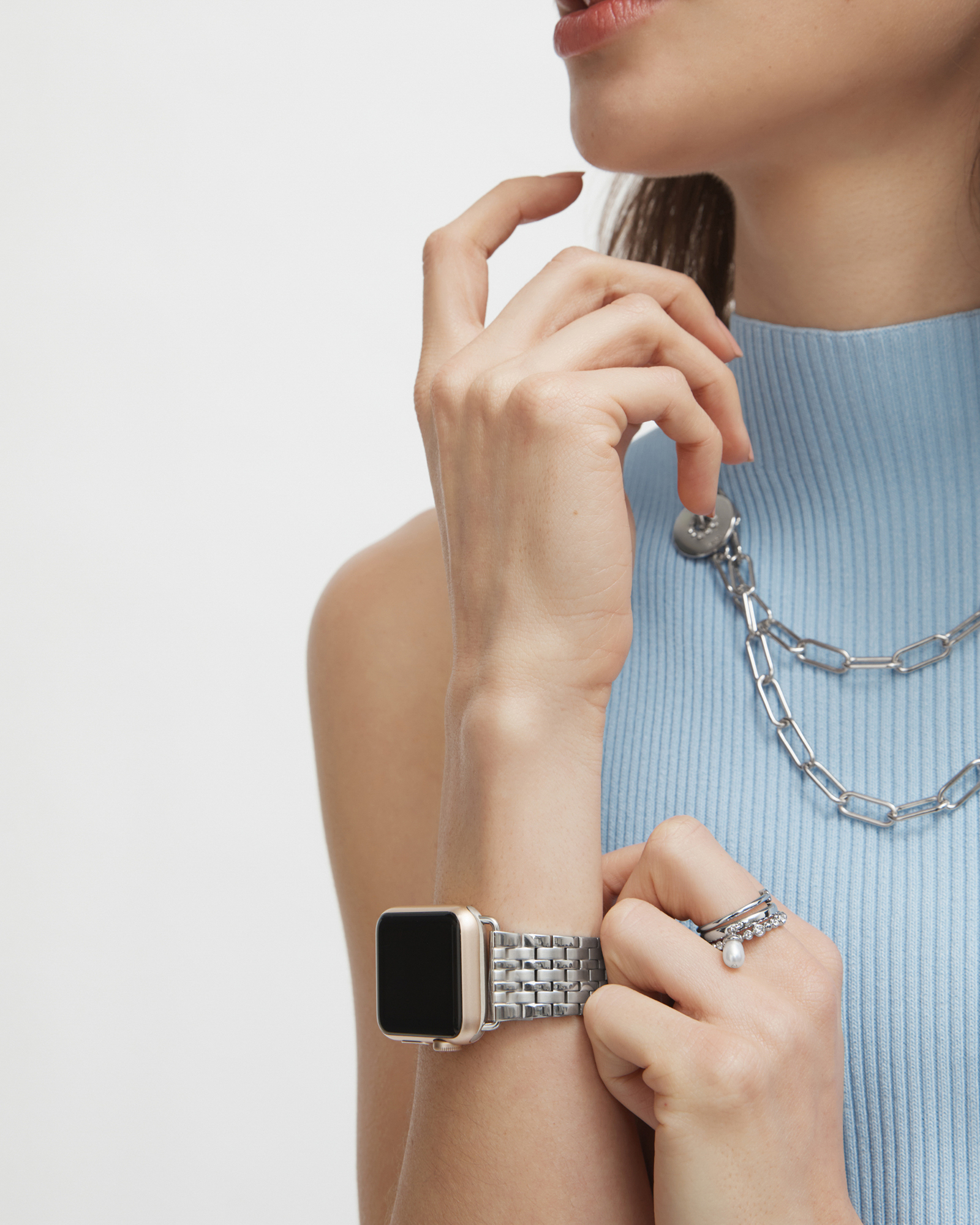 Mimco 40mm Swirl Watch Band