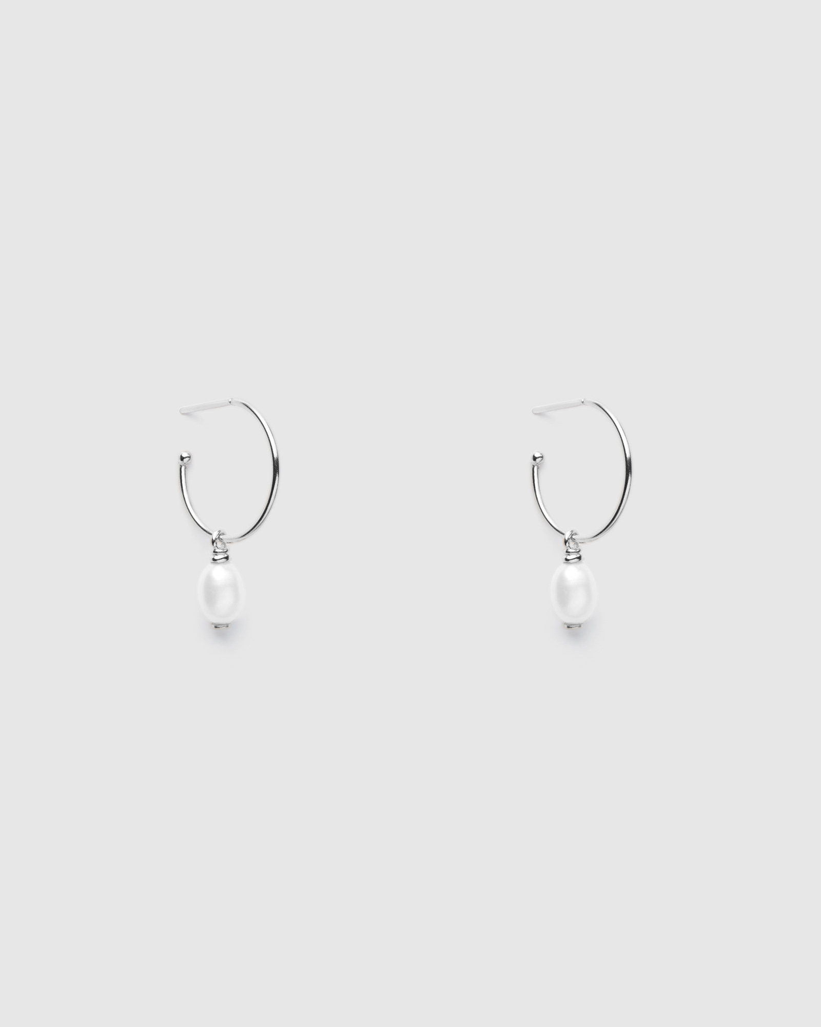 Mimco Era Sterling Silver Hoop EarRings