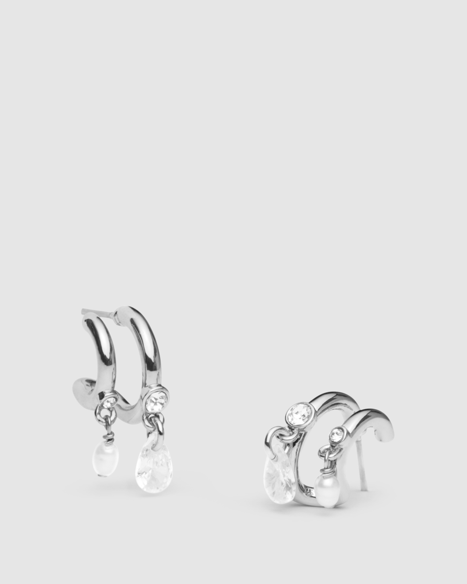 Mimco Emerge Double Hoop EarRings