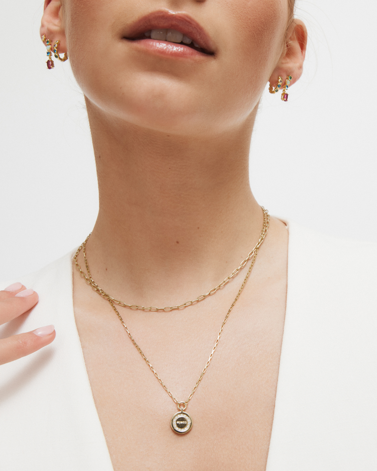 Mimco Clique Sterling Silver Necklace