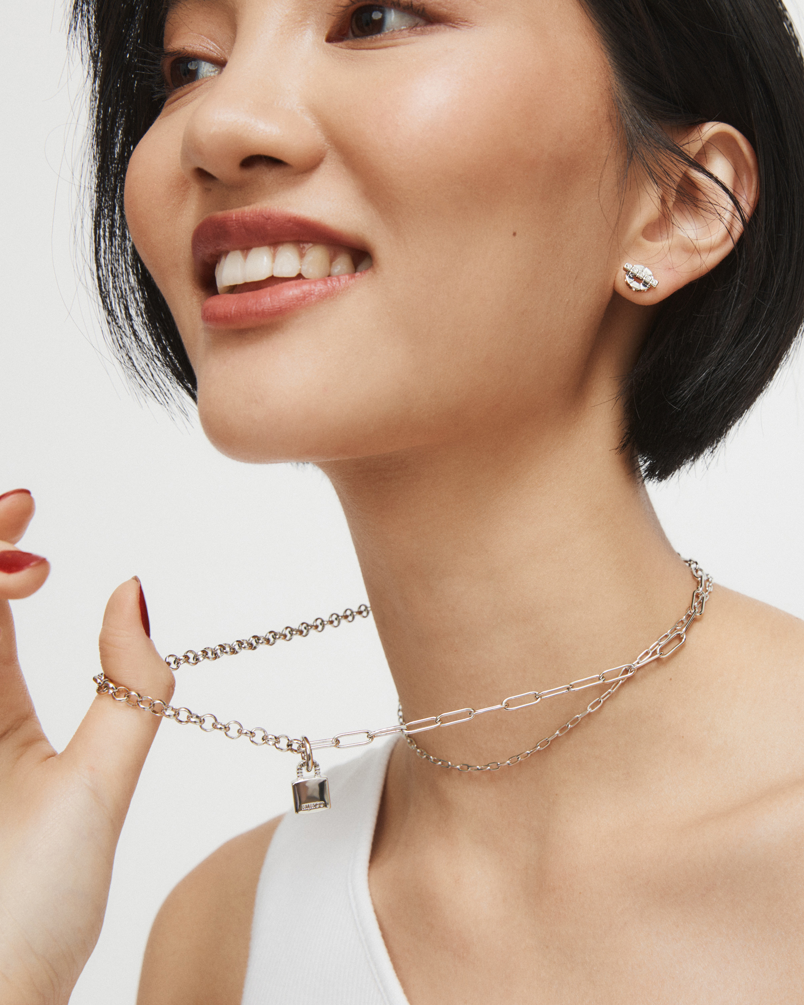 Mimco Lock-it Choker Necklace