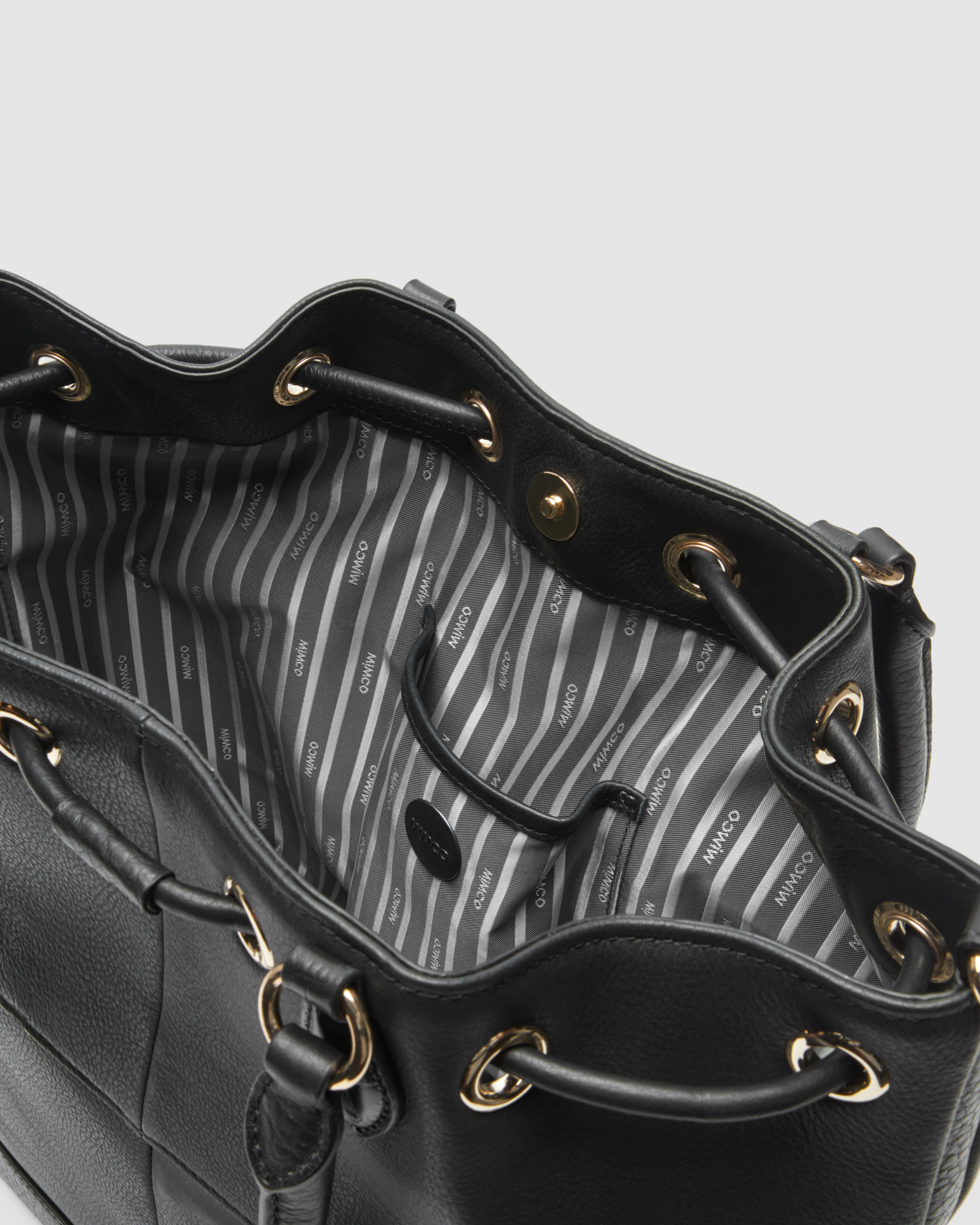 Mimco Envelop Bucket Bag