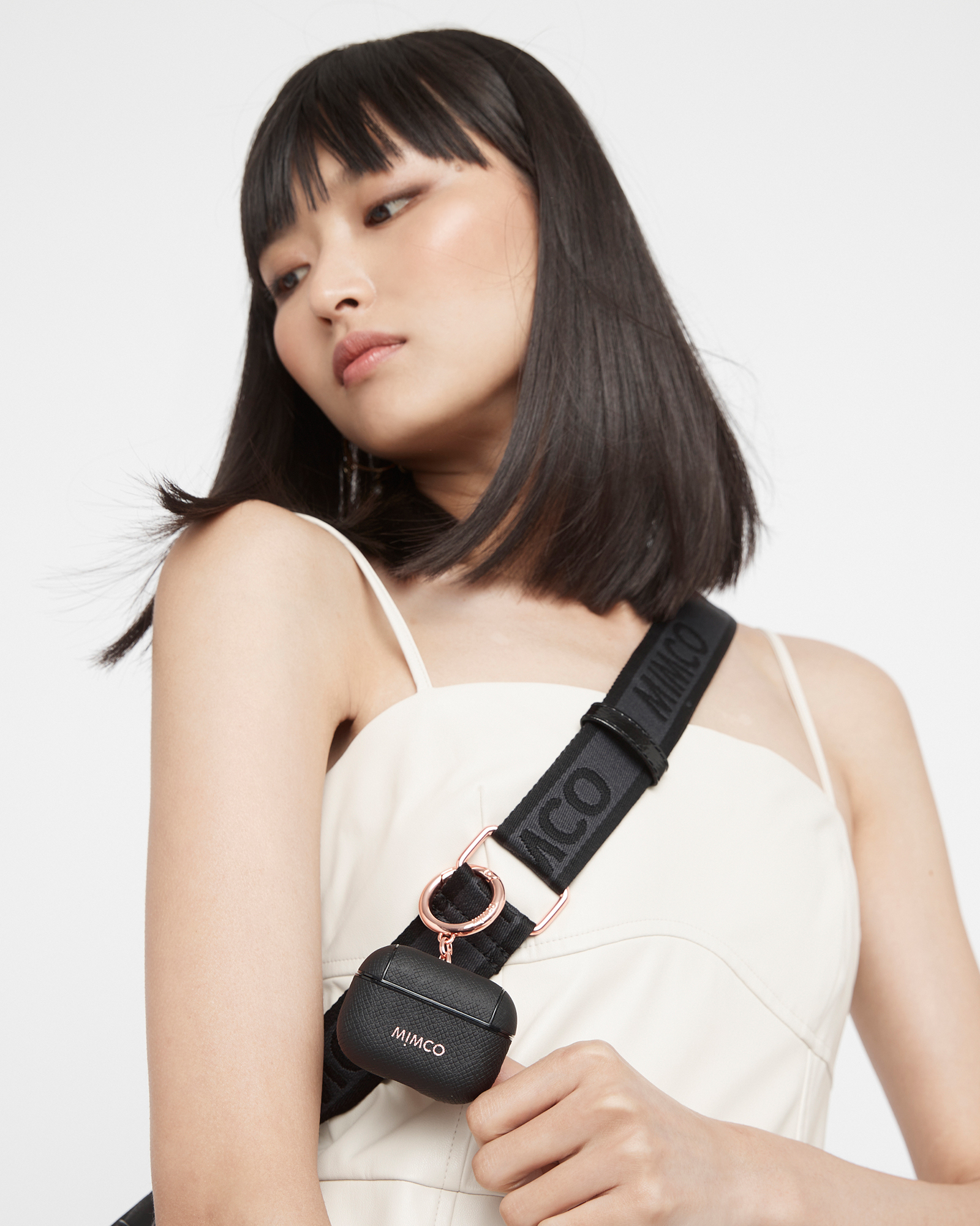 Mimco Mimpod Airpod Pro KeyRing Case