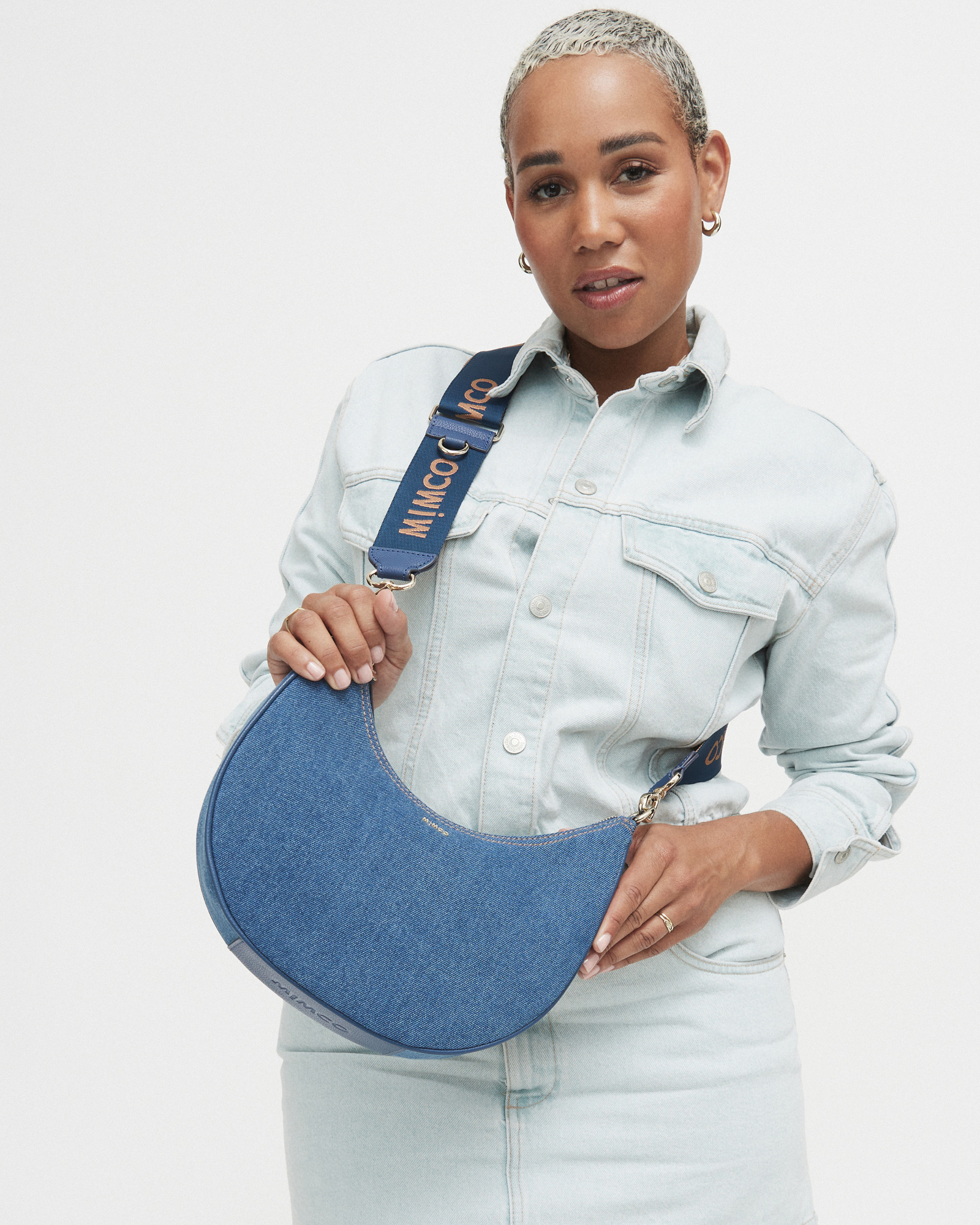 Mimco Classico Crescent Cross Body Bag