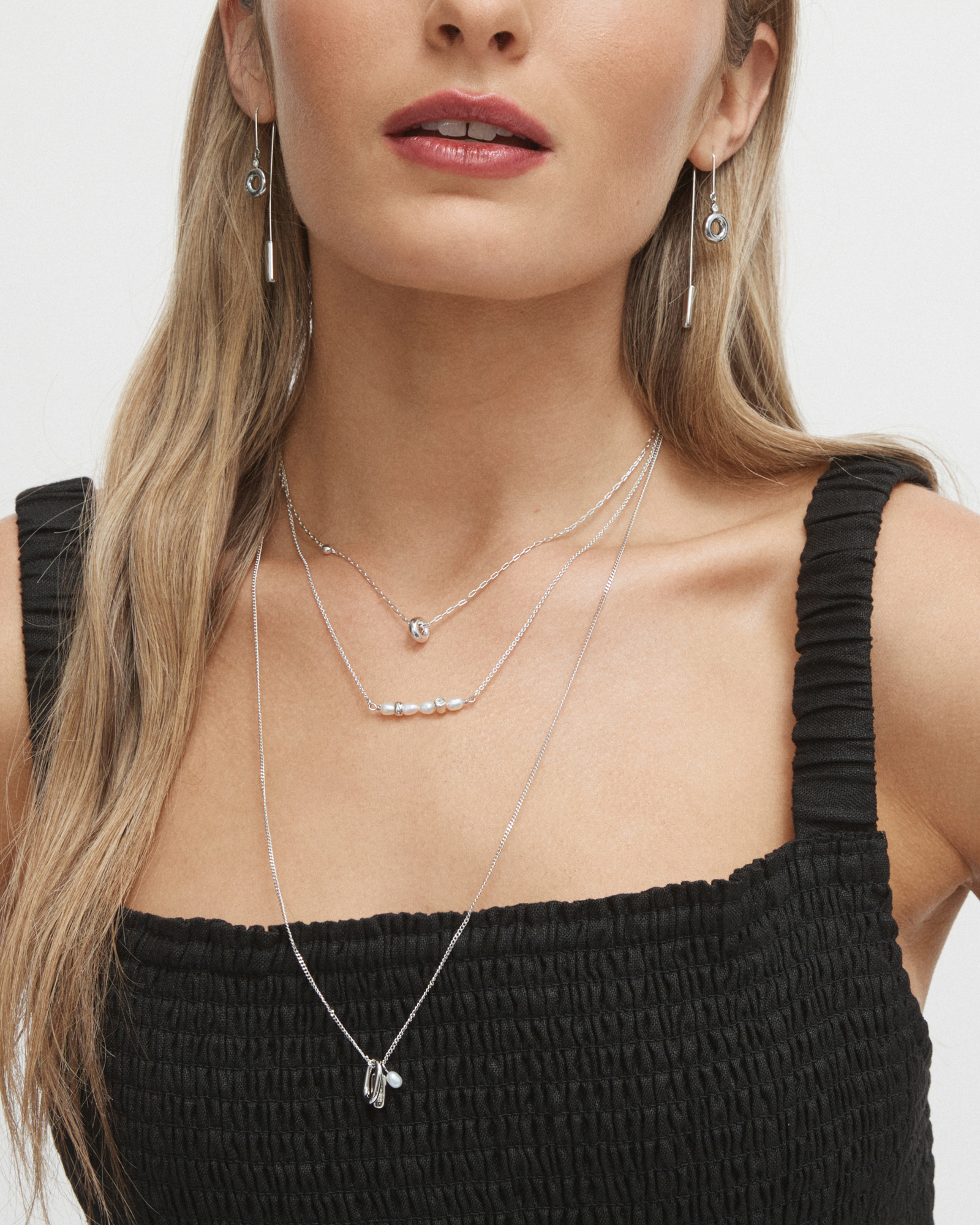 Mimco Loop Trio Necklace