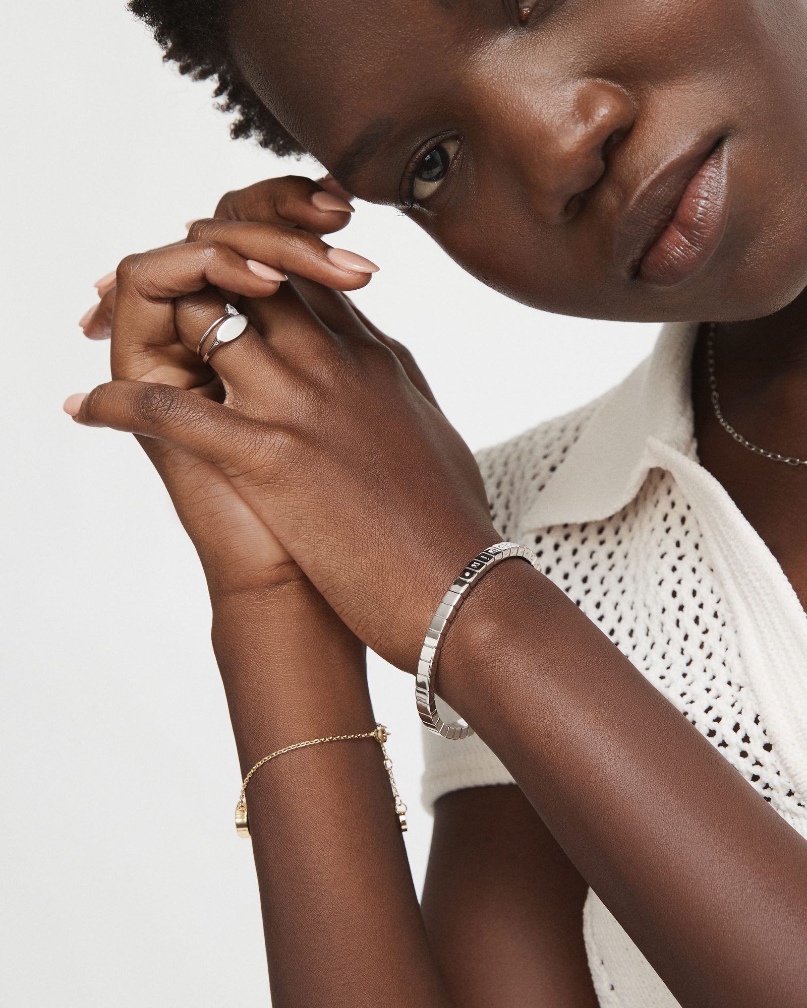 Mimco Splice Hinged Bangle