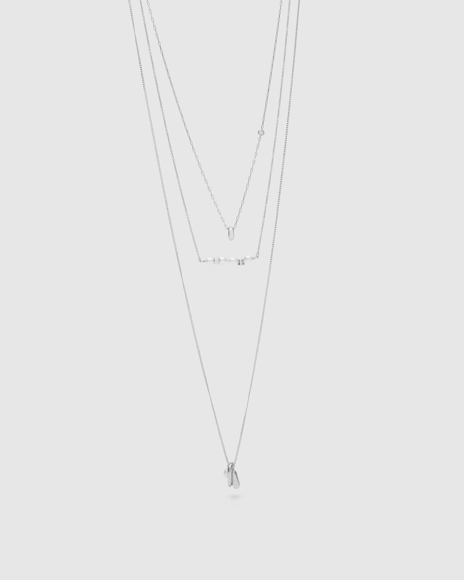Mimco Loop Trio Necklace