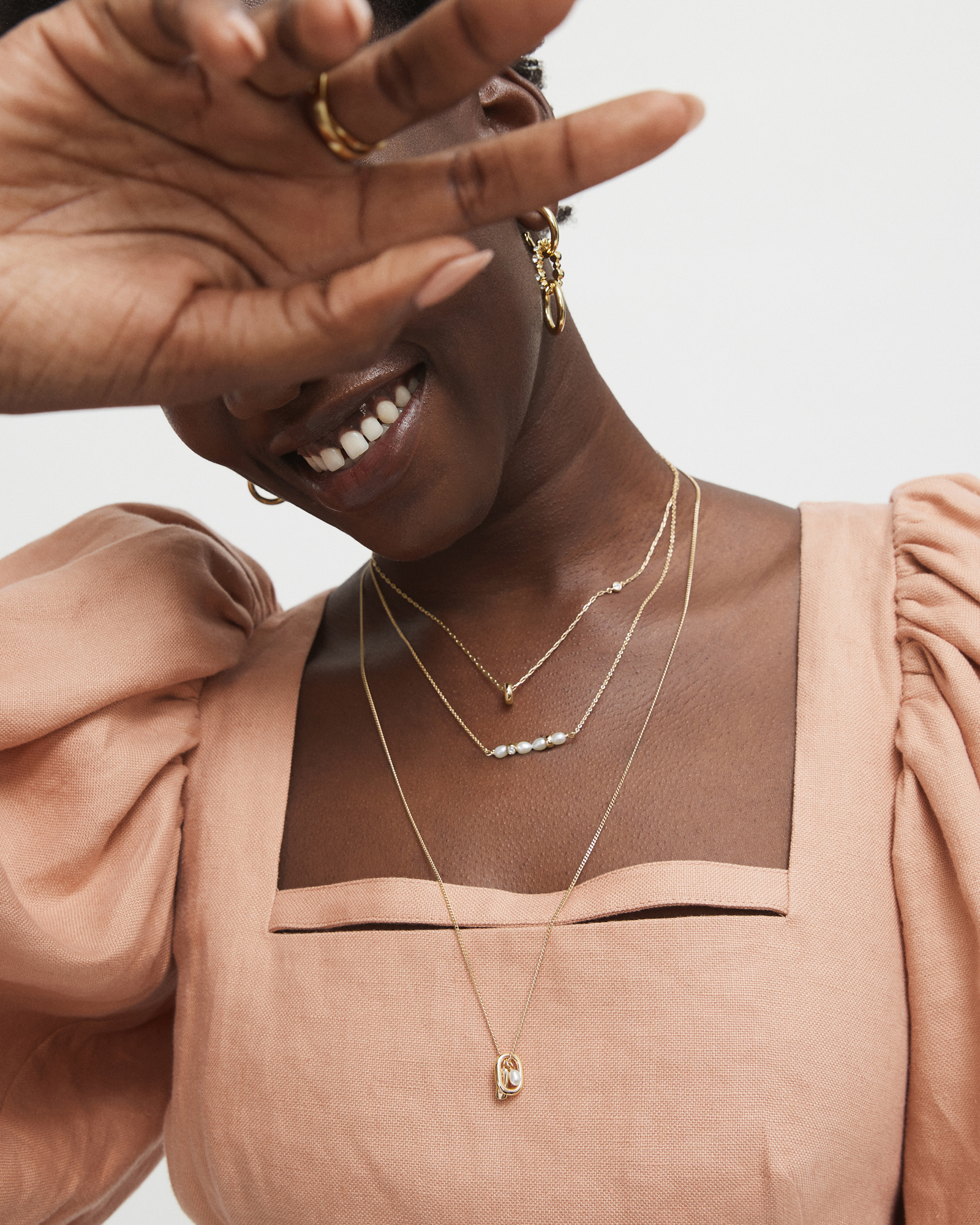 Mimco Loop Trio Necklace