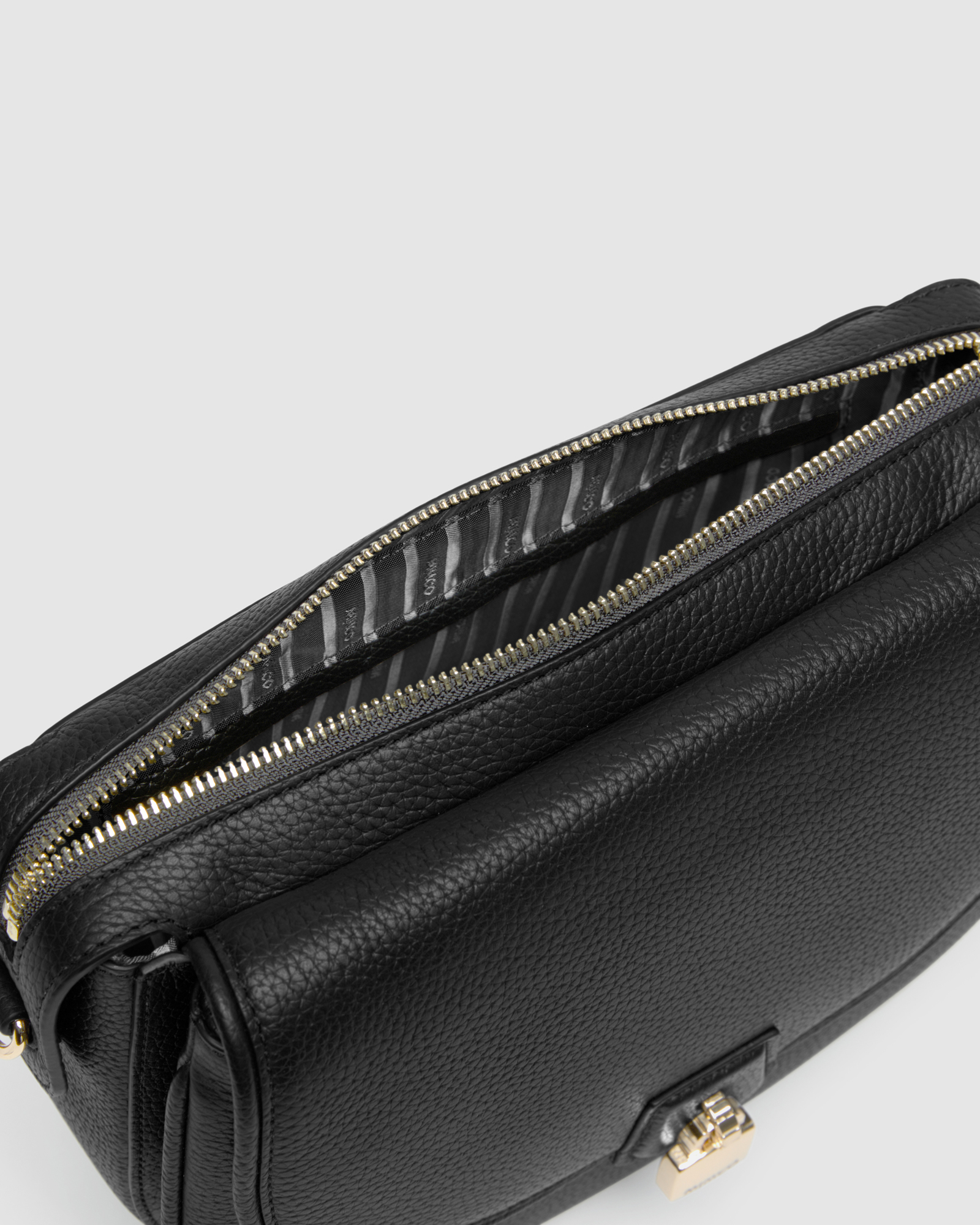 Mimco Lock-it Saddle Cross Body Bag