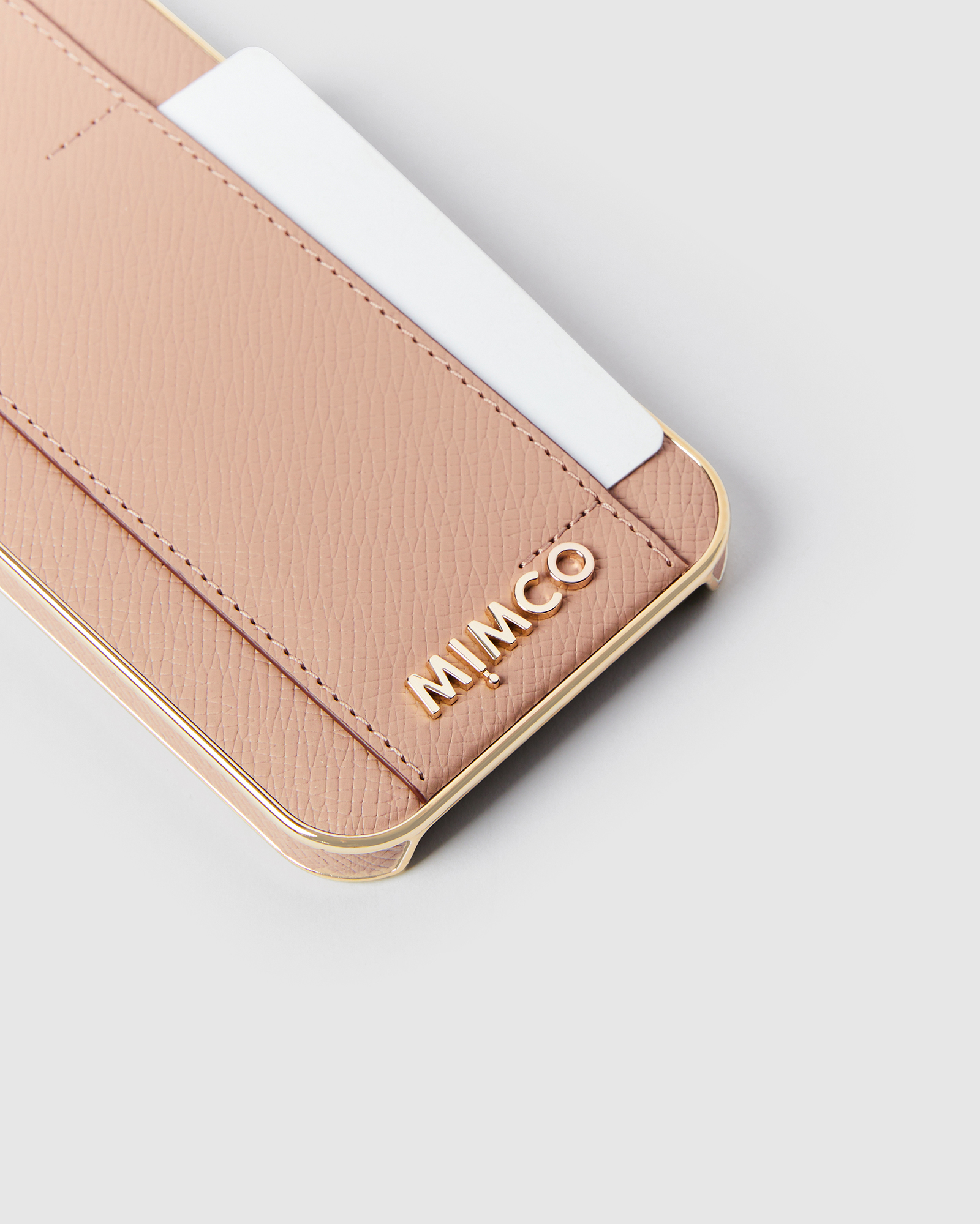 Mimco Classico Card Hard Case For Iphone 12-12 Pro