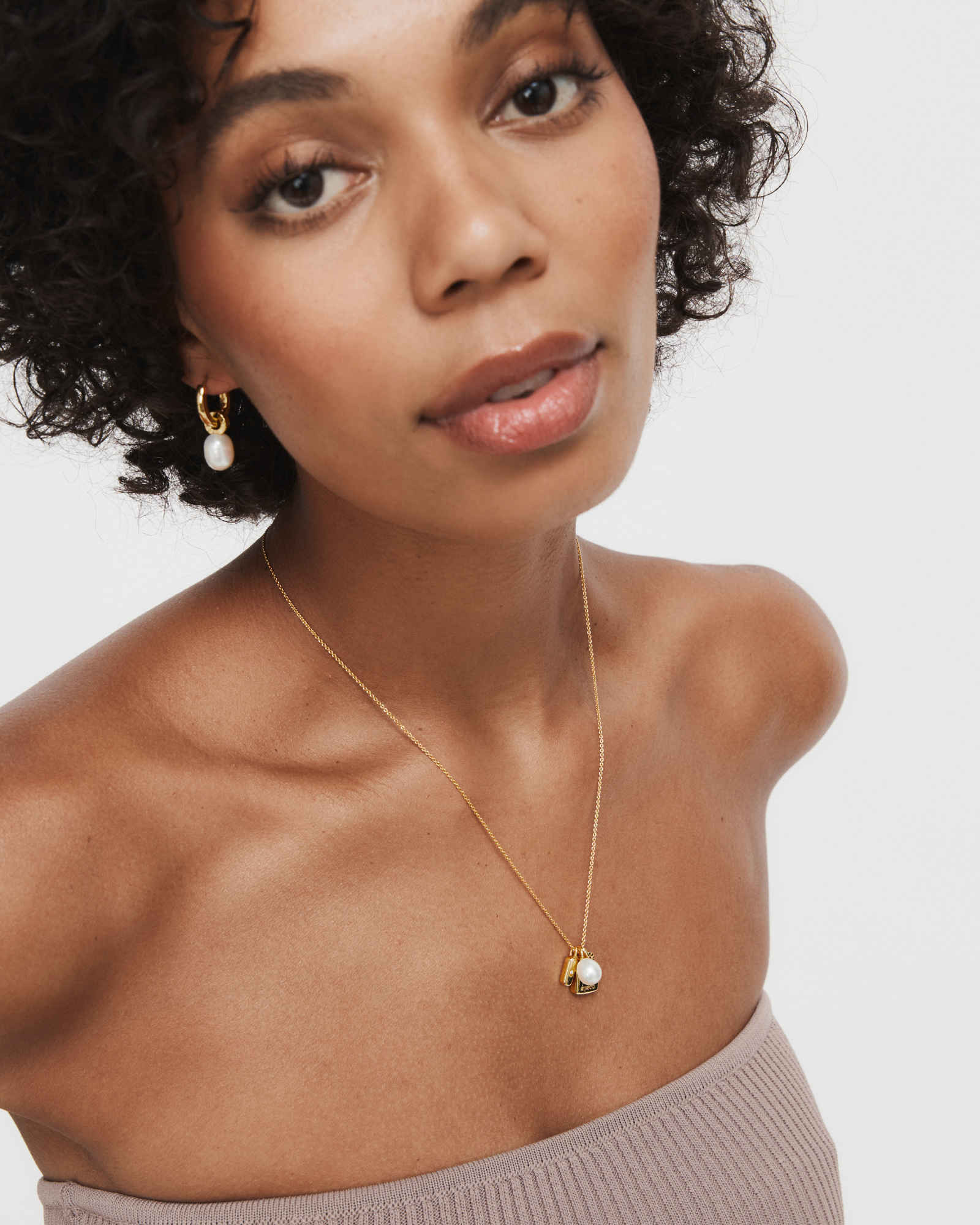 Mimco Lock-it Charm Necklace