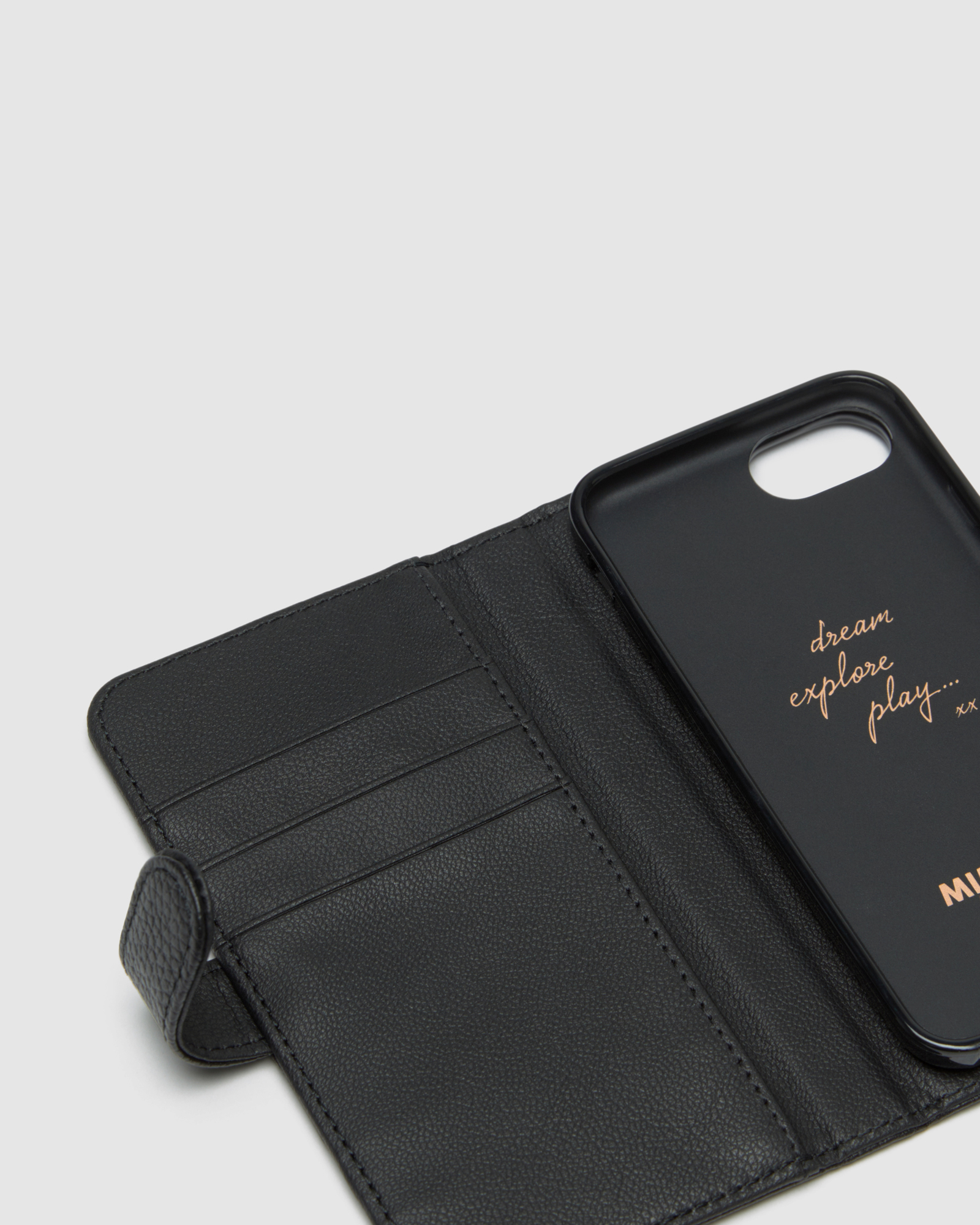 Mimco Classico Flip Case For Iphone 6-6s-7-8 Se