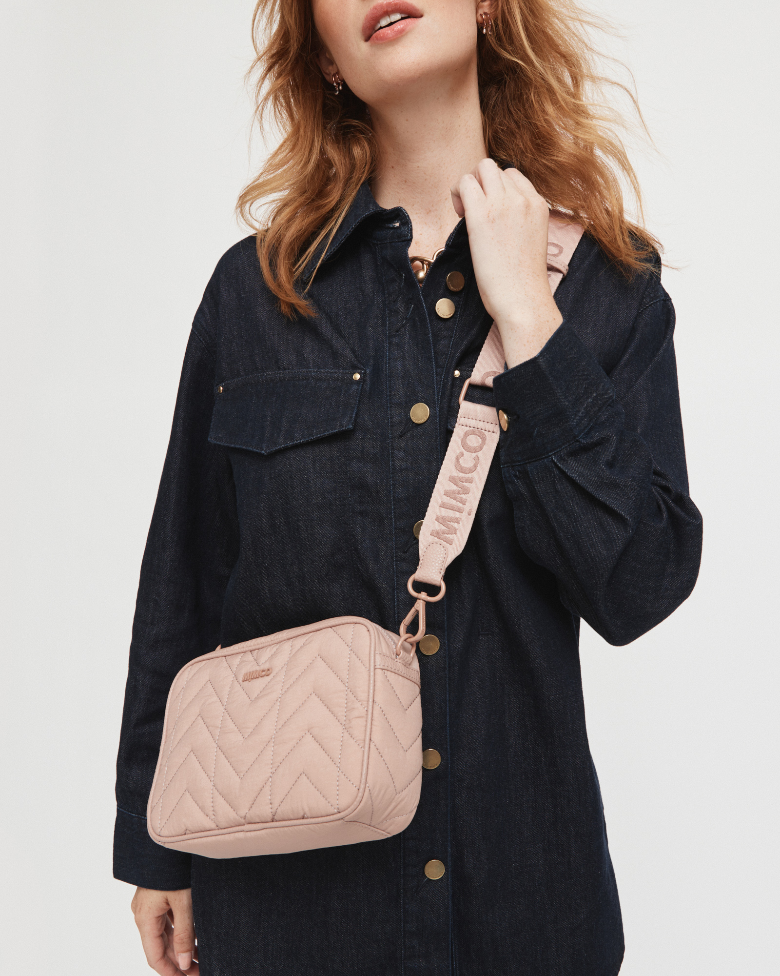 Mimco Flight Camera Cross Body Bag