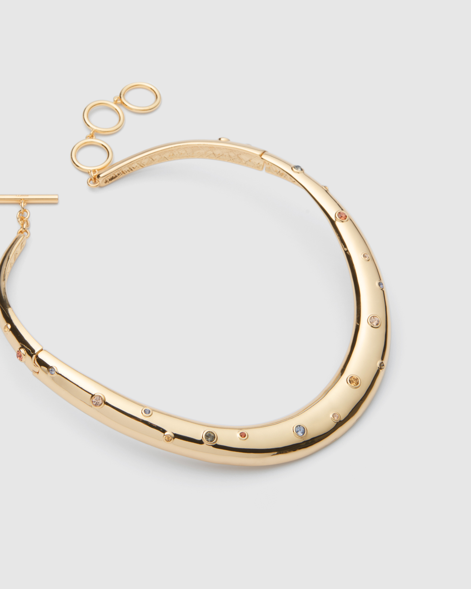 Mimco Earth Gazer Torque Necklace