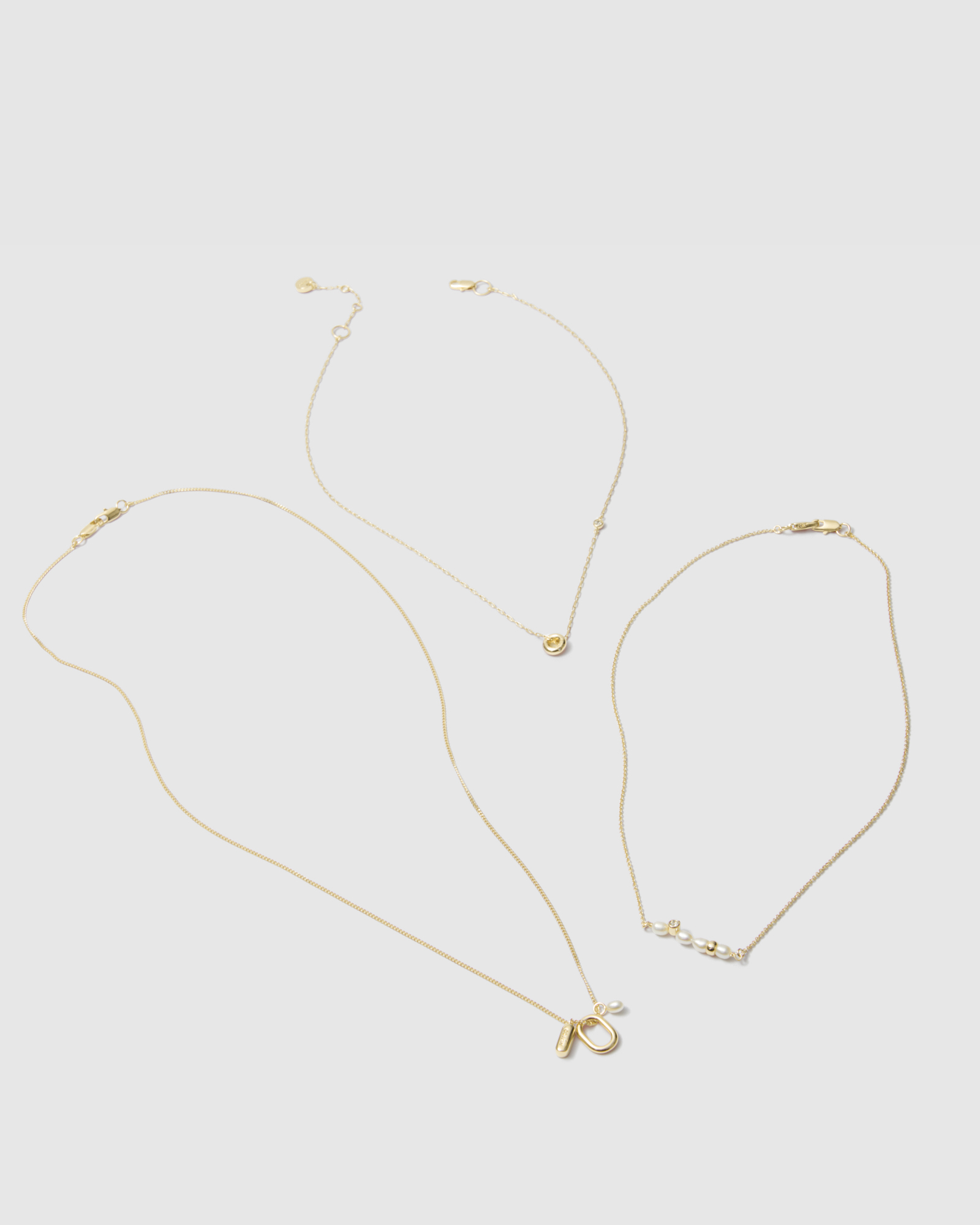 Mimco Loop Trio Necklace