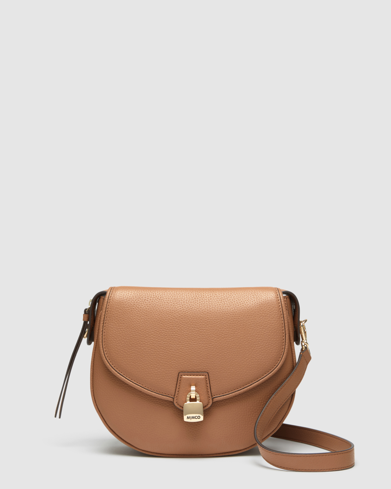 Mimco Lock-it Saddle Cross Body Bag