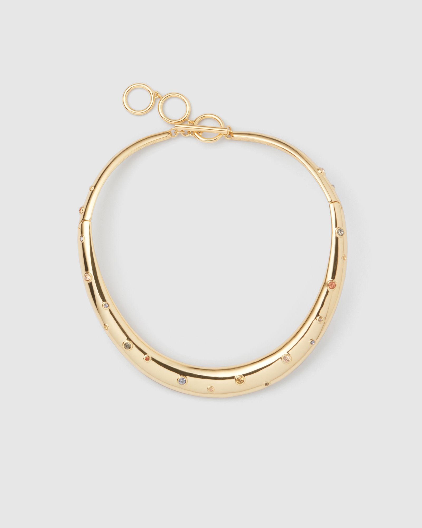 Mimco Earth Gazer Torque Necklace