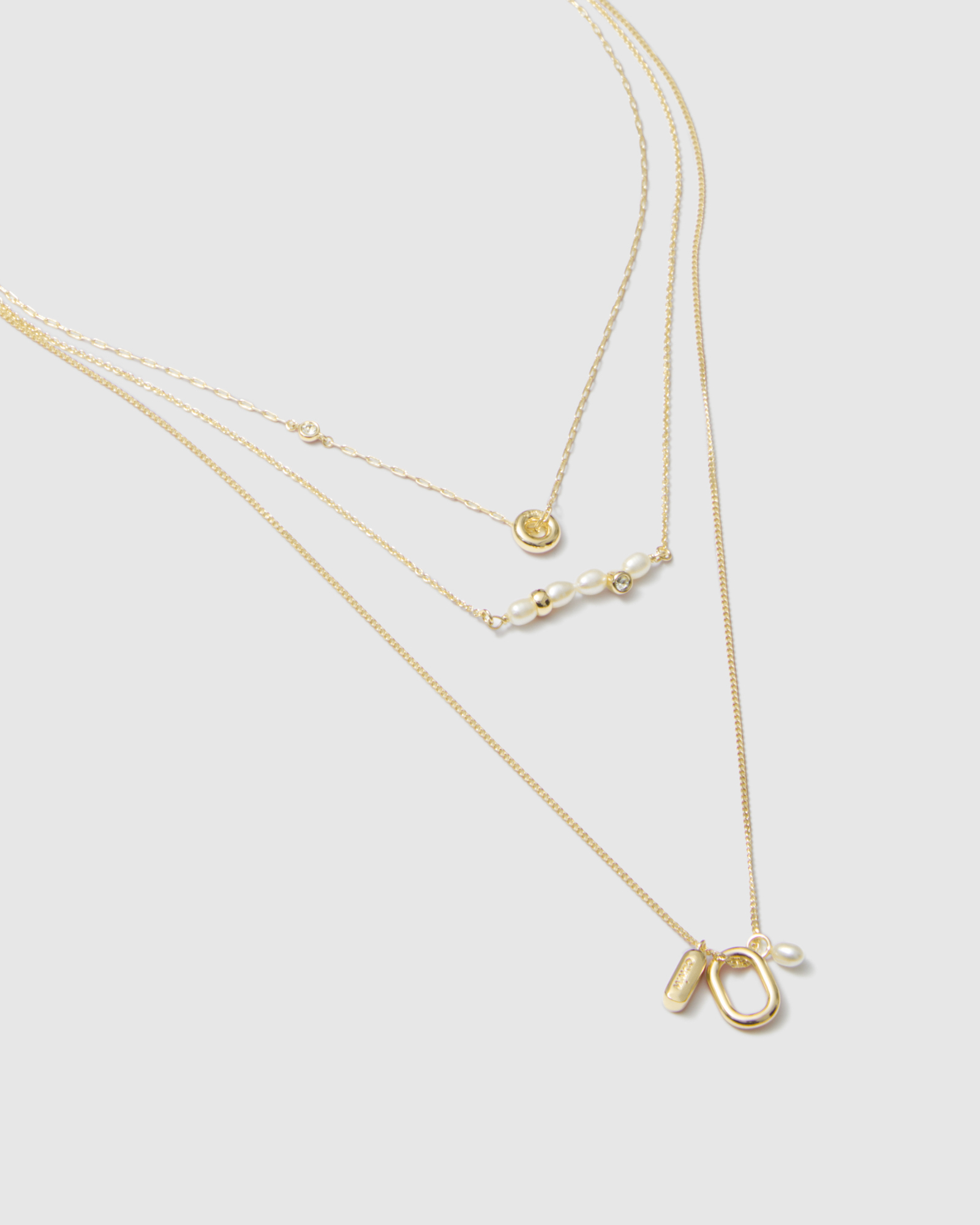 Mimco Loop Trio Necklace