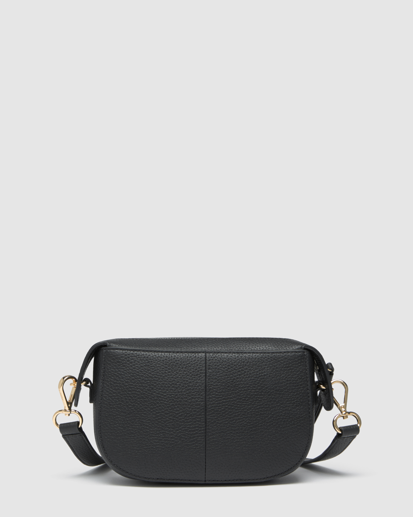 Mimco Lock-it Mini Saddle Cross Body Bag