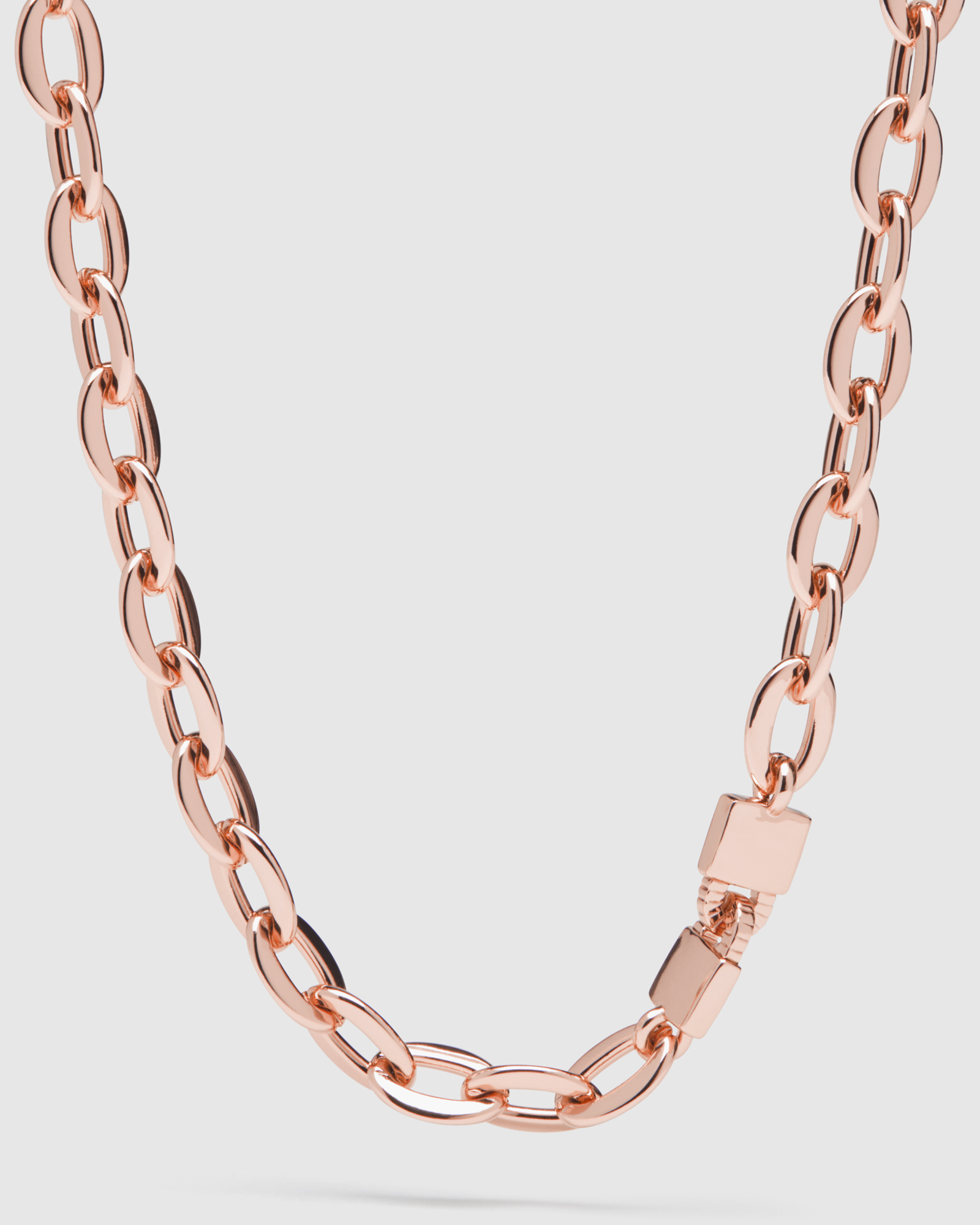 Mimco Lock-it Chain Necklace