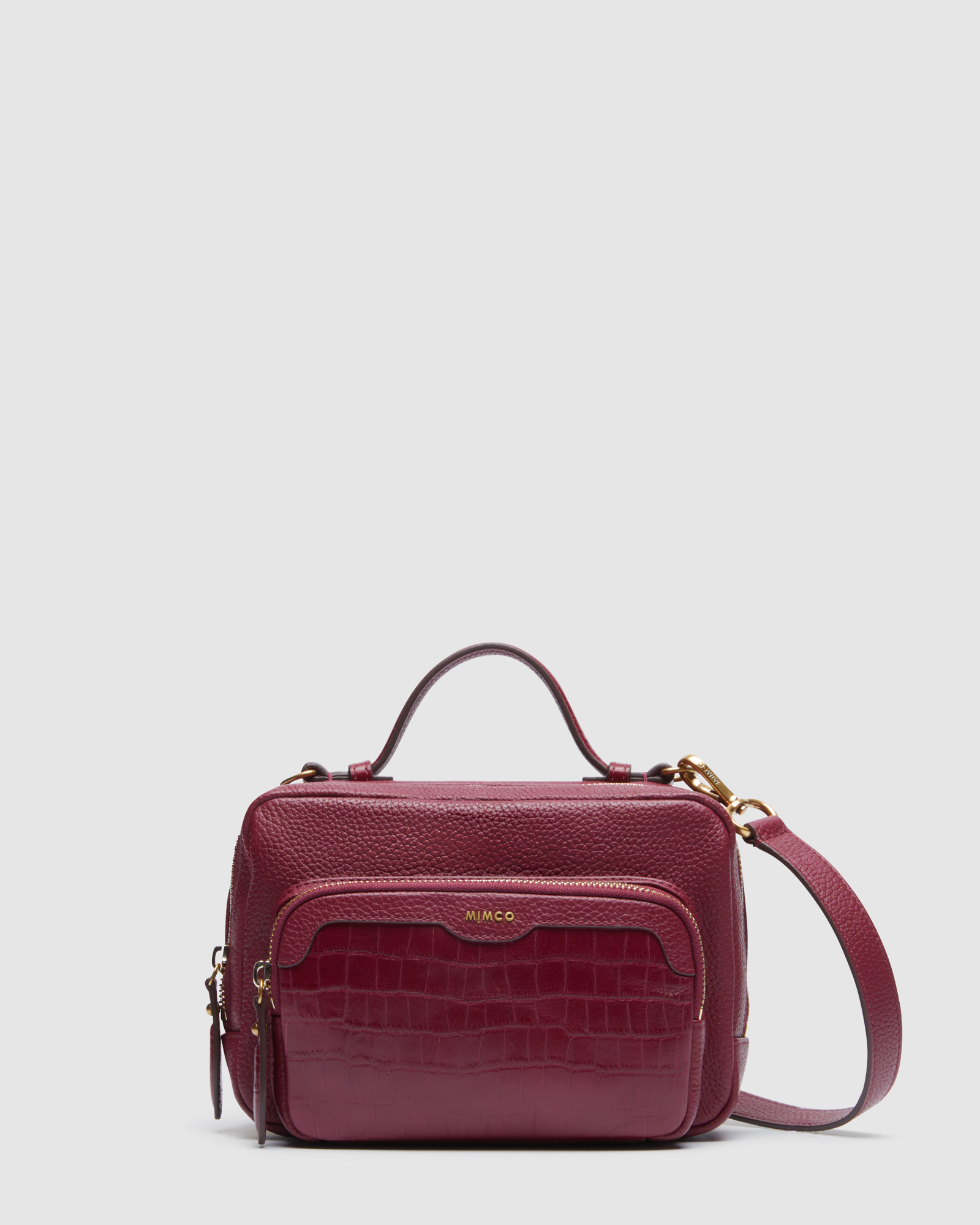 Mimco Envelop Satchel Cross Body Bag