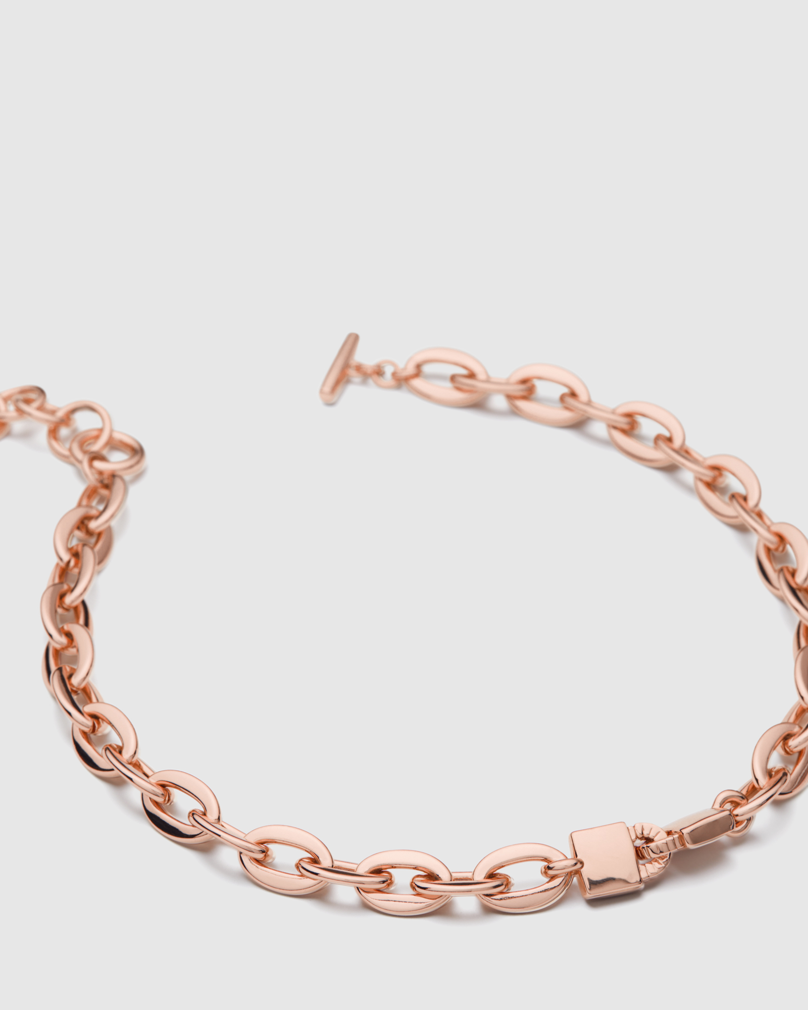 Mimco Lock-it Chain Necklace