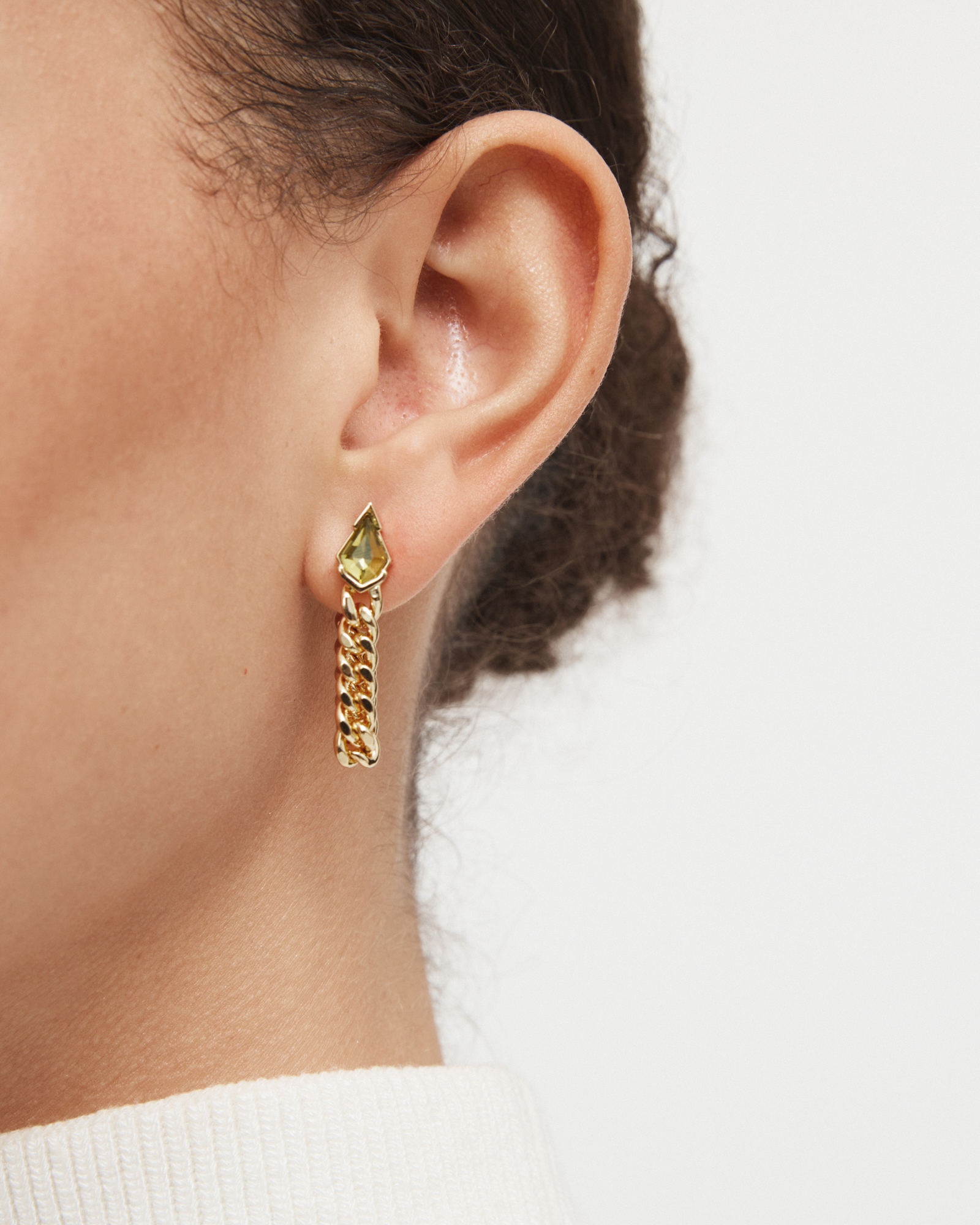 Mimco Frontier Chain Stud EarRings