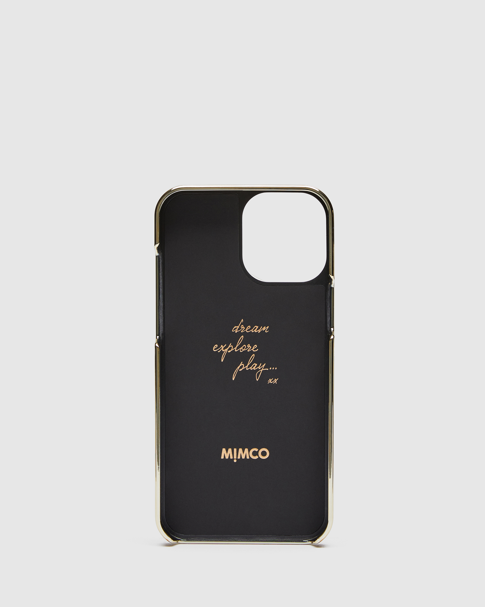 Mimco Classico Card Hard Case For Iphone 12 Pro Max