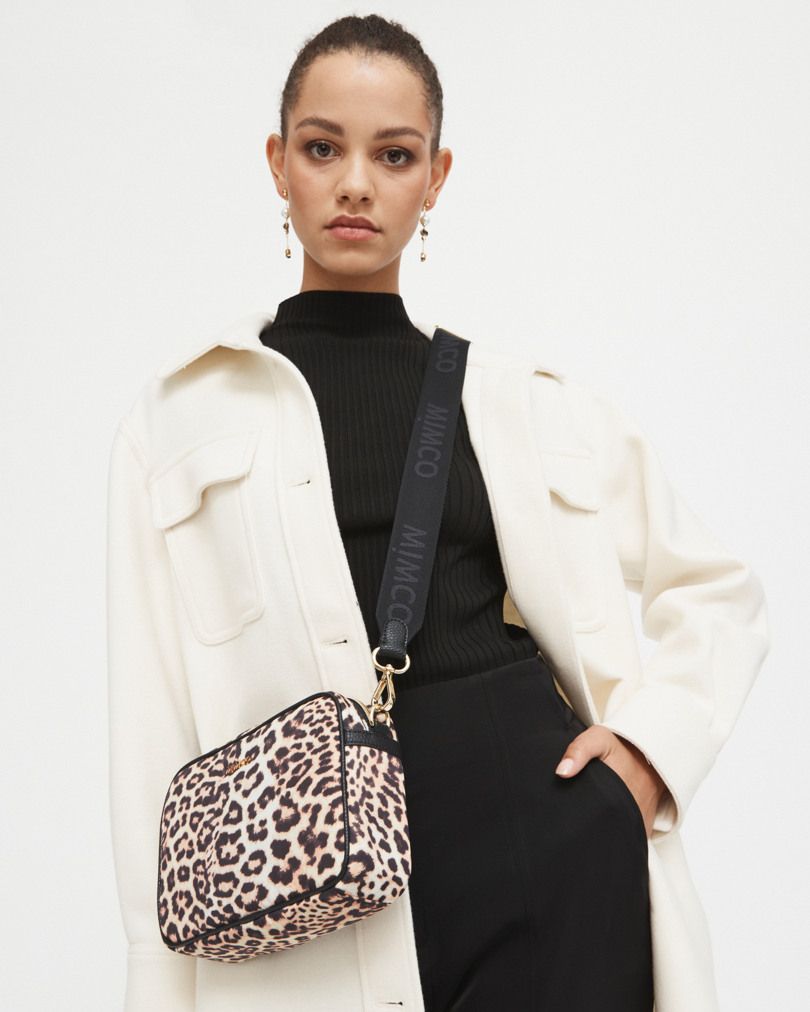 Mimco Flight Camera Cross Body Bag