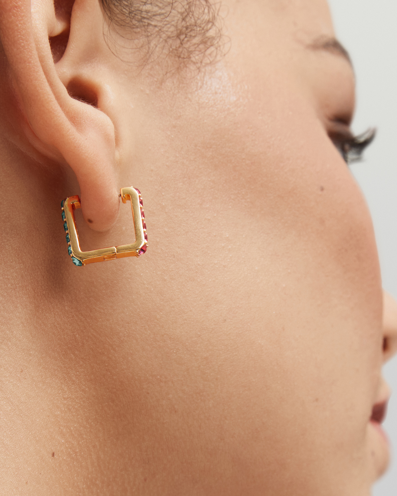 Mimco Frontier Reversible Huggie EarRings