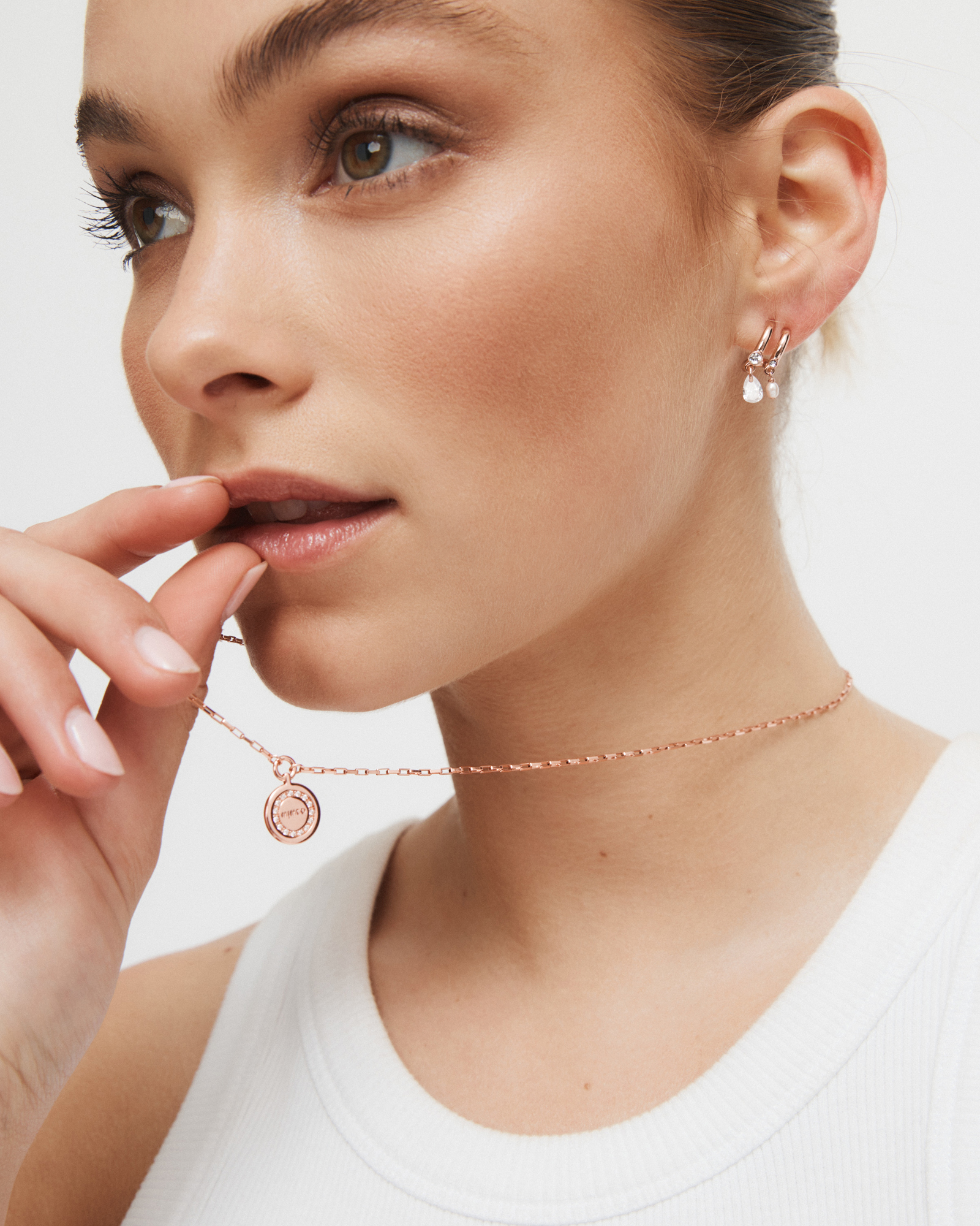 Mimco Clique Sterling Silver Necklace