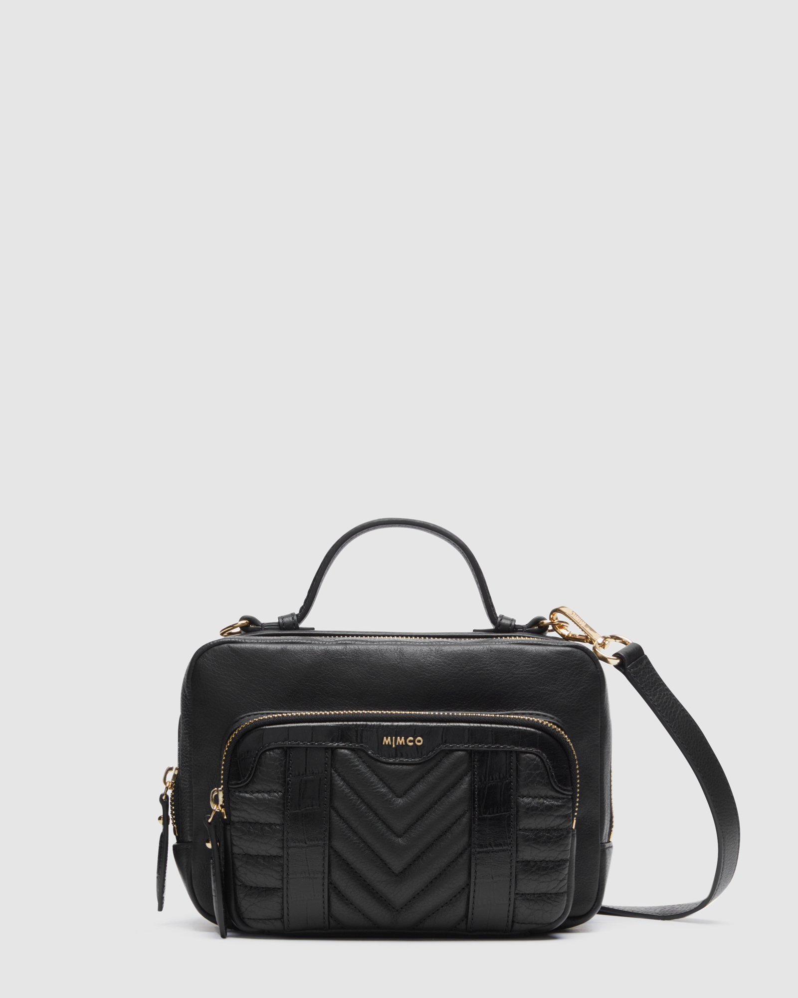 Mimco Envelop Satchel Cross Body Bag