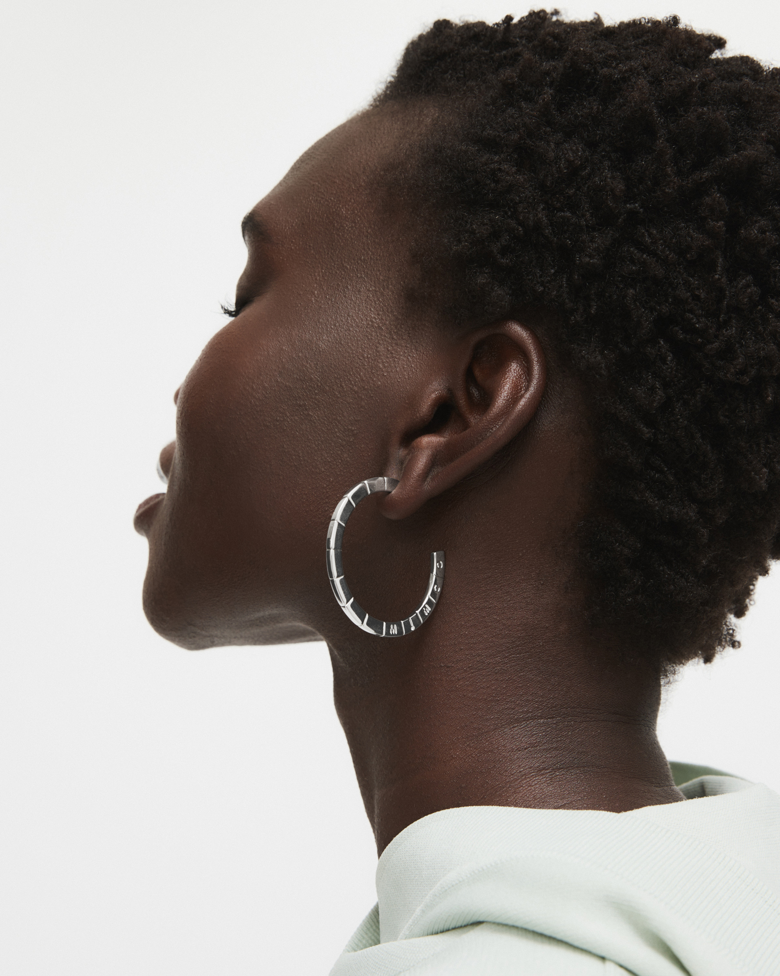 Mimco Splice Large Hoop EarRings